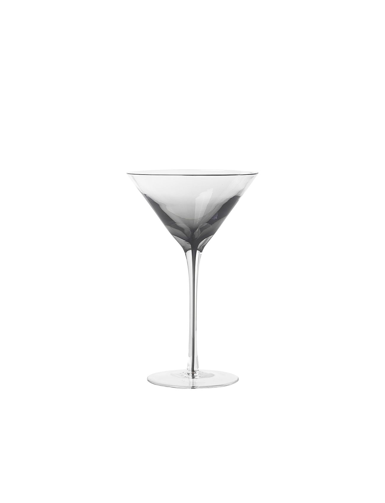 Martini Glas 'Smoke' Glas Home Tableware Glass Cocktail Glass Grey Broste Copenhagen