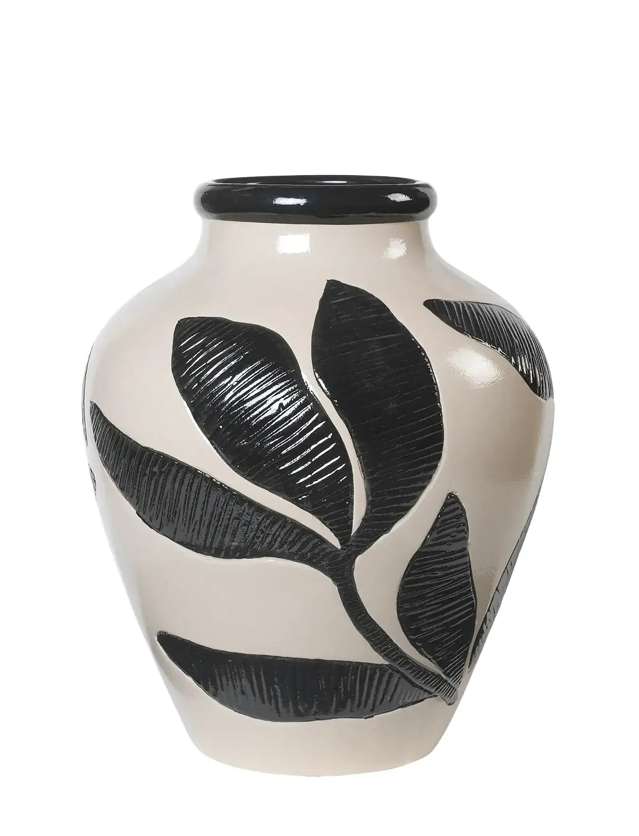 BROSTE COPENHAGEN Herbert Vase Cream - H 40CM - Unisex