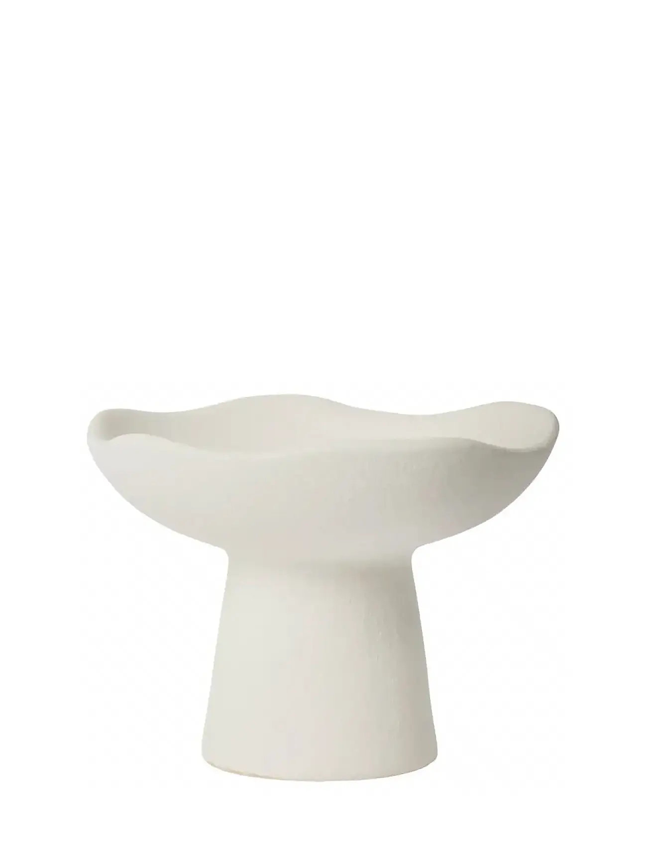 Broste Copenhagen Momo Candle Holder, H 9 cm, Cream, Candle & Tealight Holders > Candle Holders, Unisex
