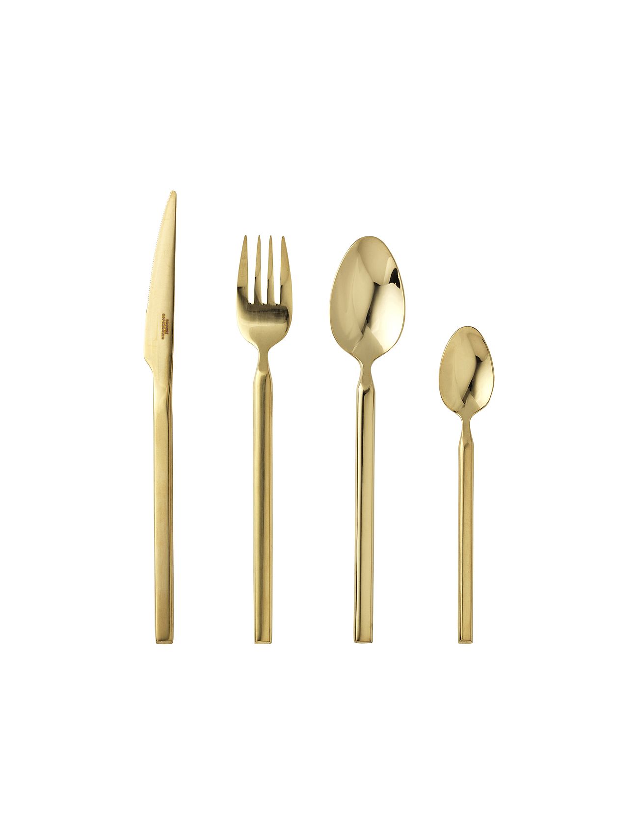 Broste Copenhagen Cutlery Tvis Set Guld