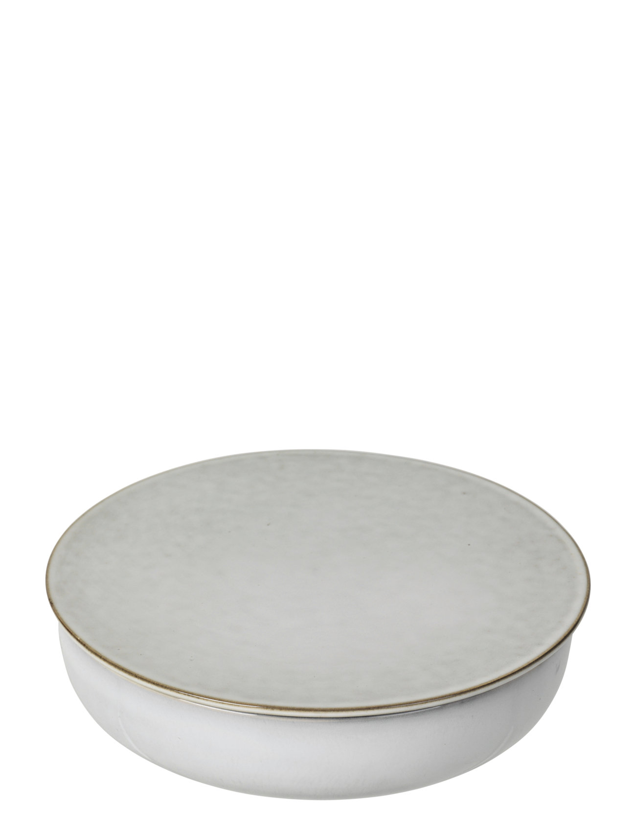 Broste Copenhagen Bowl With Lid Nordic Sand Kräm