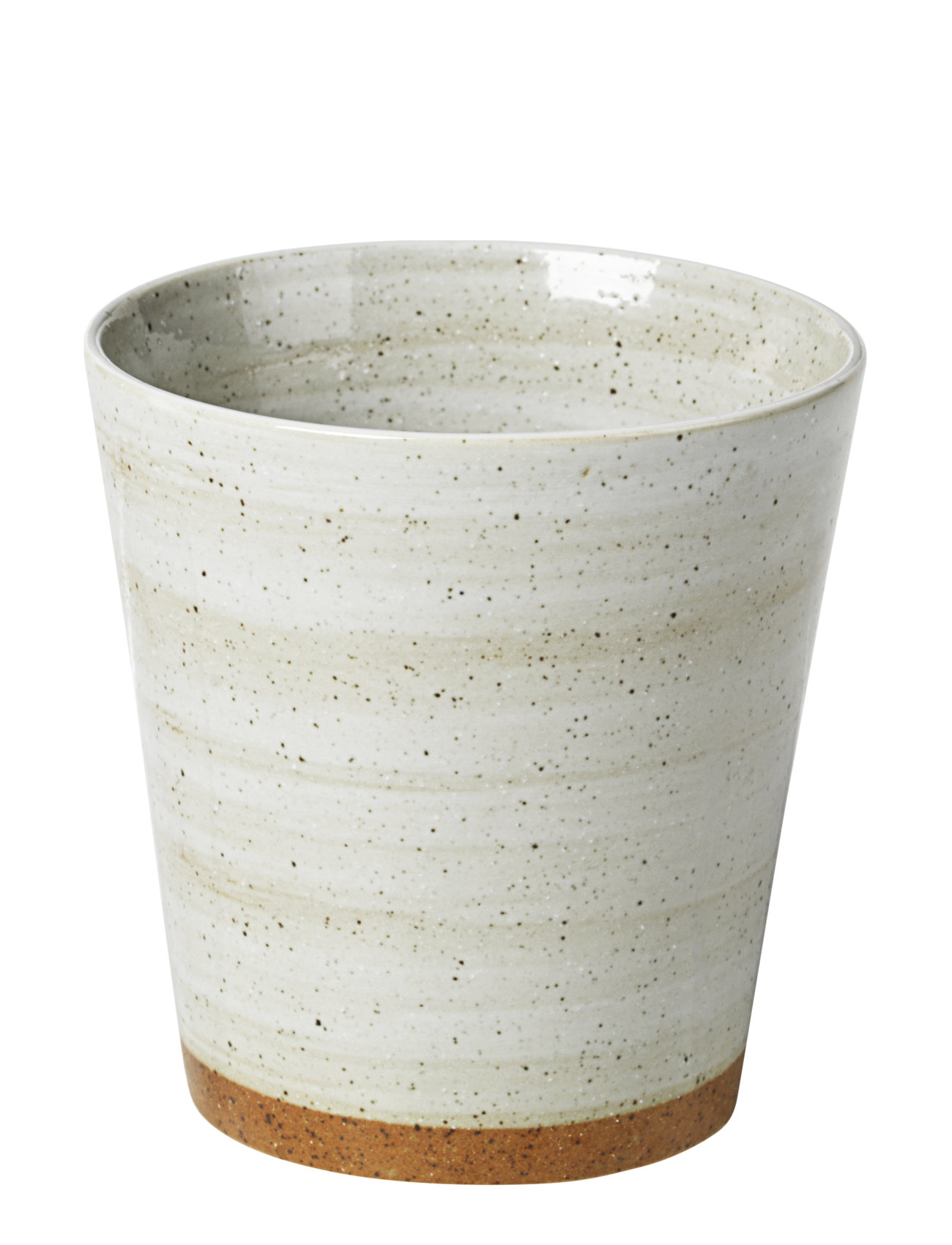 Krus 'Grød' Home Tableware Cups & Mugs Coffee Cups Cream Broste Copenhagen