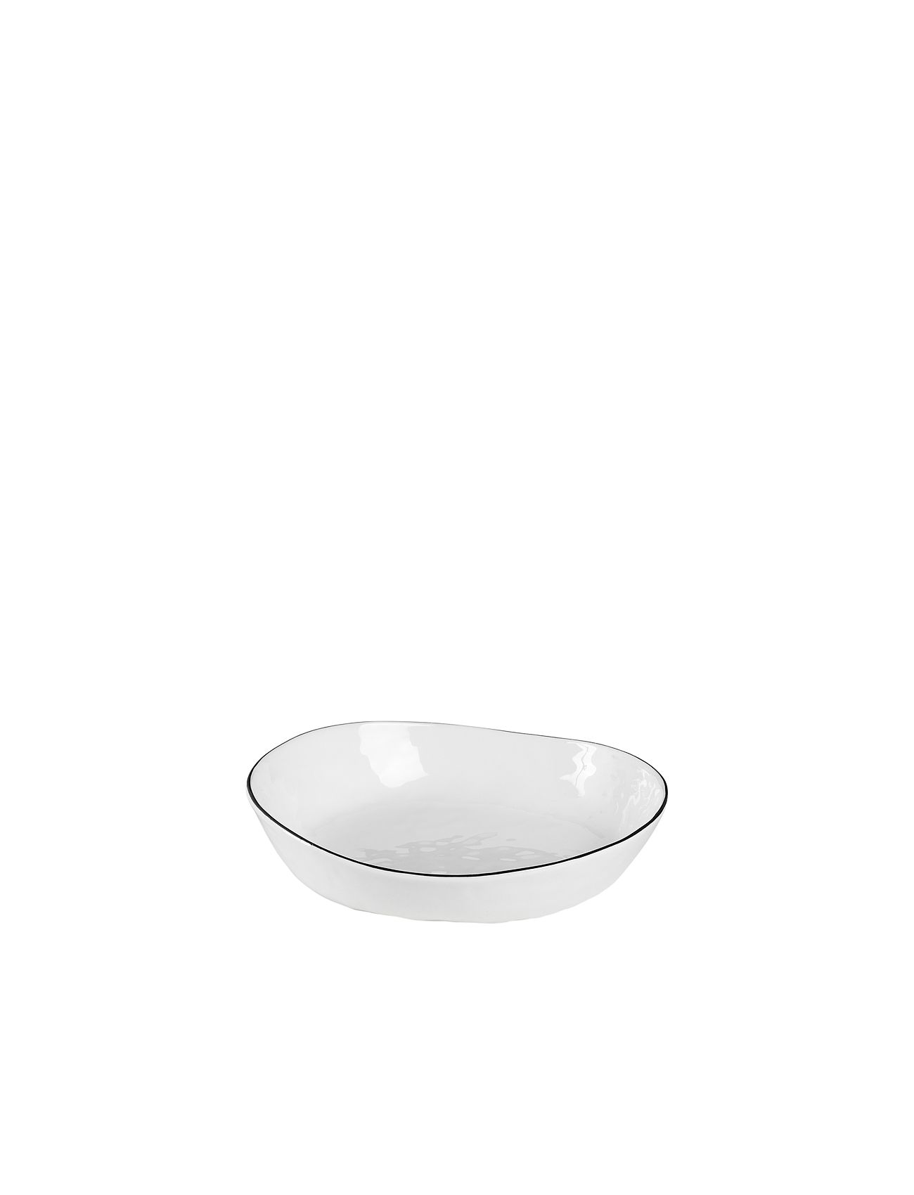 Skål 'Salt' Home Tableware Bowls & Serving Dishes Salad Bowls White Broste Copenhagen