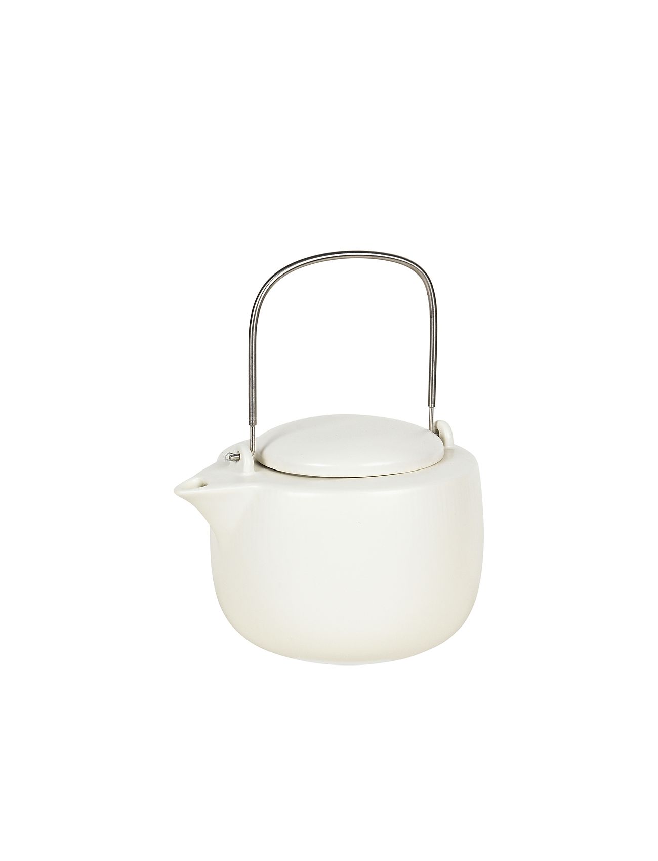Sandvig Tea Pot Home Tableware Jugs & Carafes Teapots White Broste Copenhagen