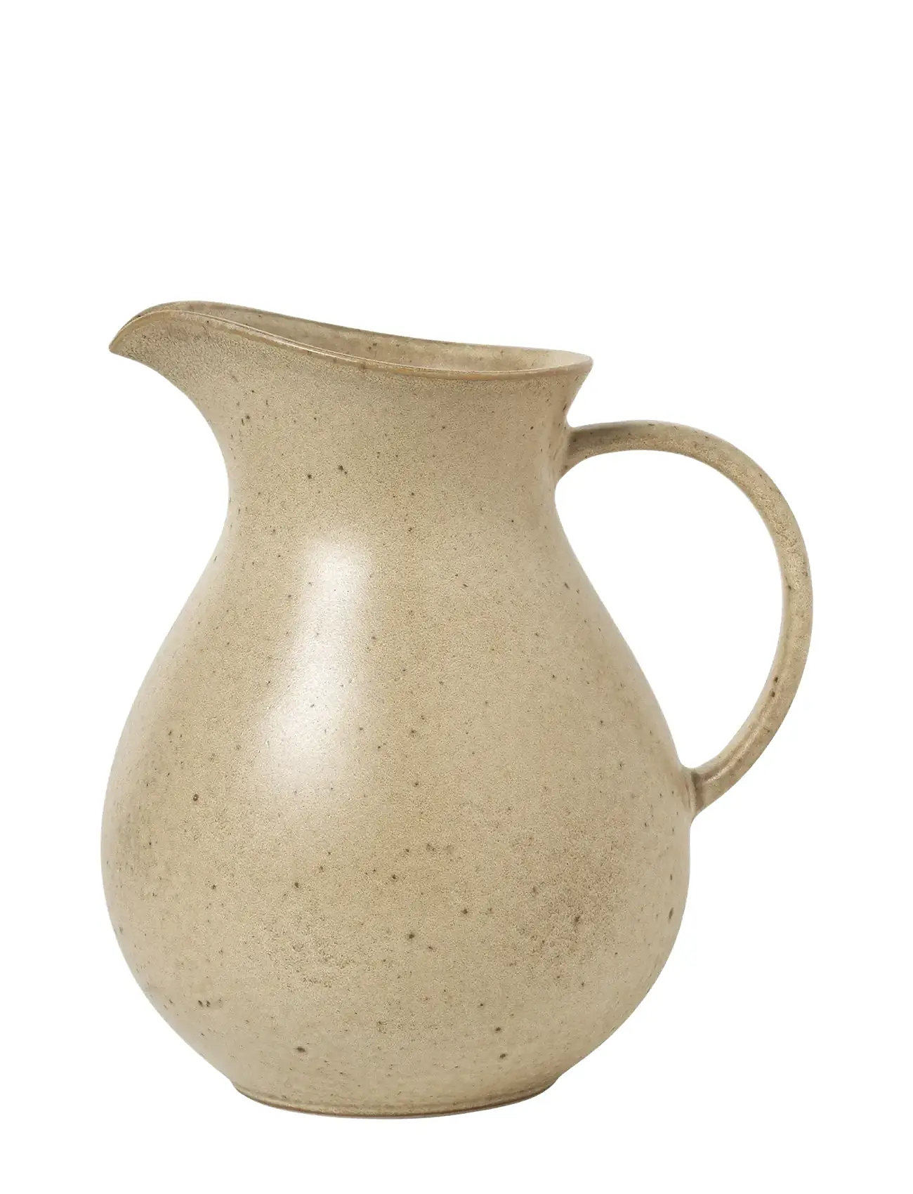 Broste Copenhagen Jenna Jug, 195 CL, Beige, Kander & Karafler > Vandkarafler & Kander, Unisex
