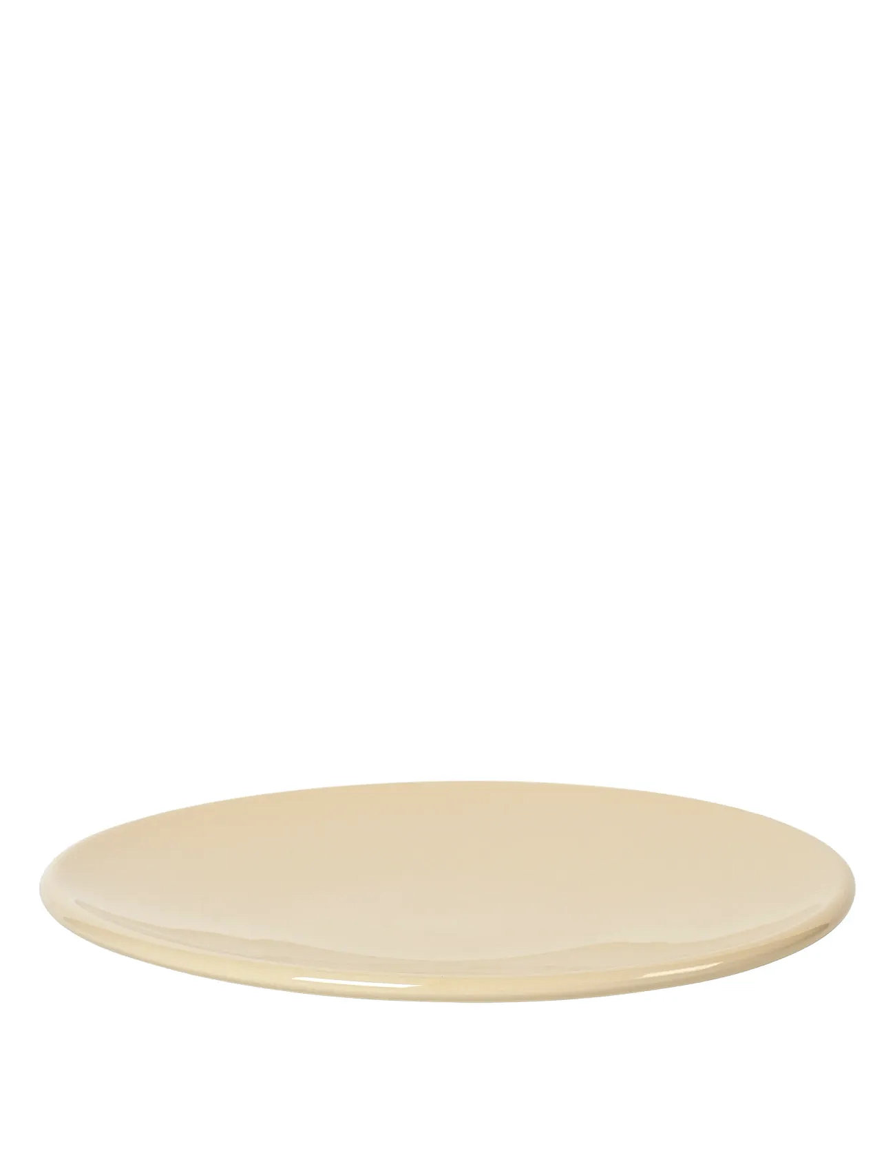 Broste Copenhagen Alfredo Serving Plate, Ø 30 cm, Beige, Tallerkener > Middagstallerkener, Unisex