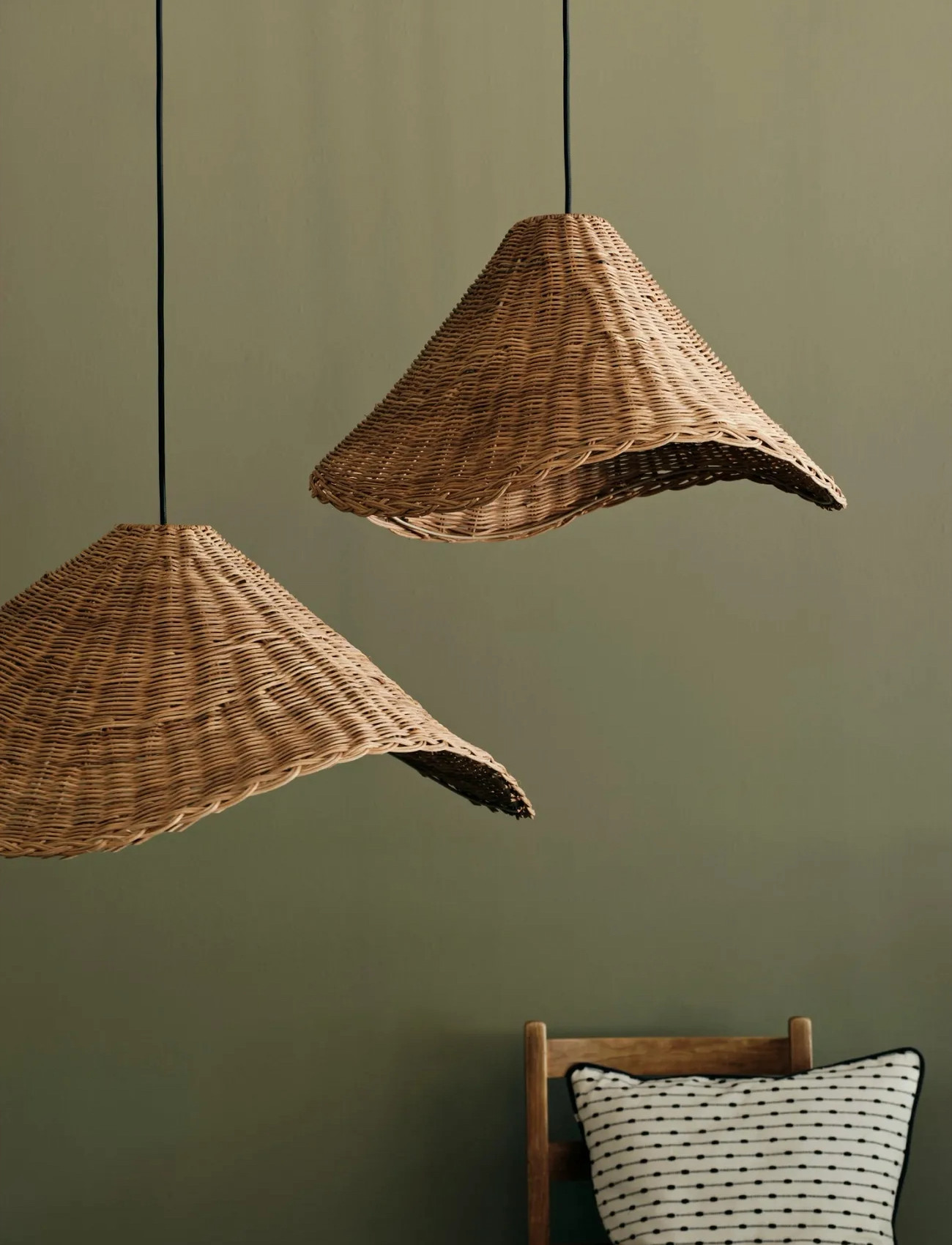 Broste Copenhagen Nori Lampshade, H 30 cm, Belysning > Lampeskærme, Unisex