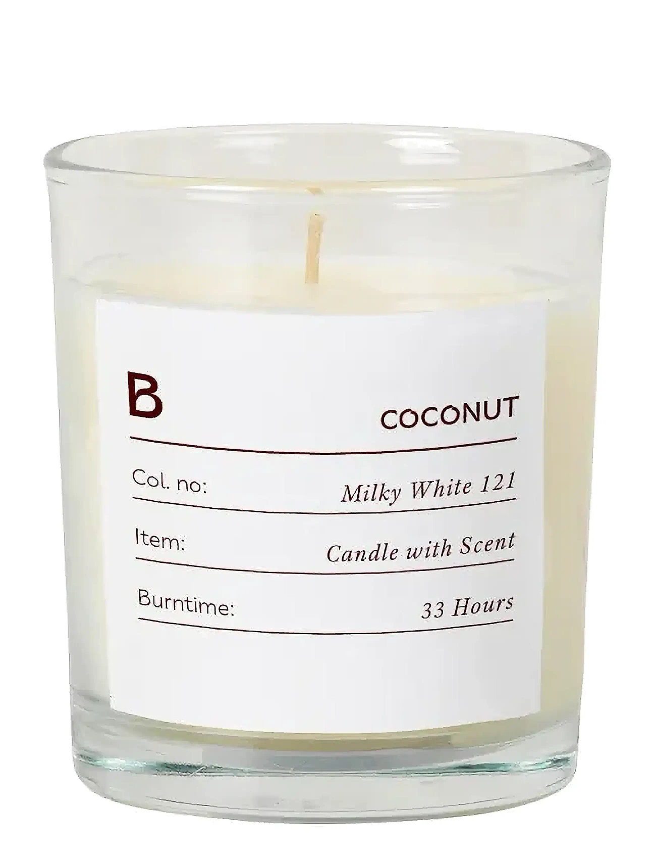 BROSTE COPENHAGEN Sense Scented Candle Cream - Ø 7.4 CM - Unisex