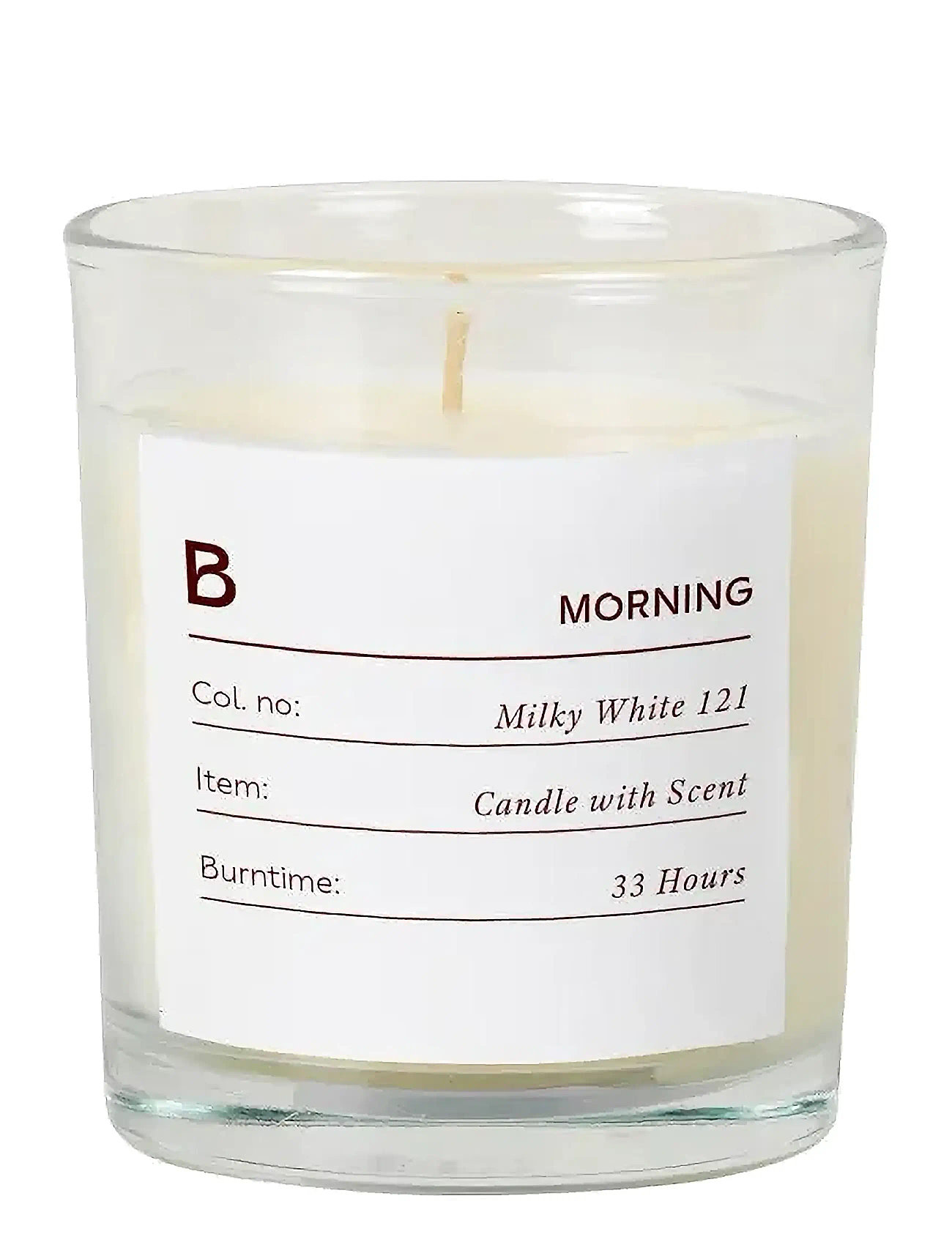 BROSTE COPENHAGEN Sense Scented Candle Cream - Ø 7.4 CM - Unisex