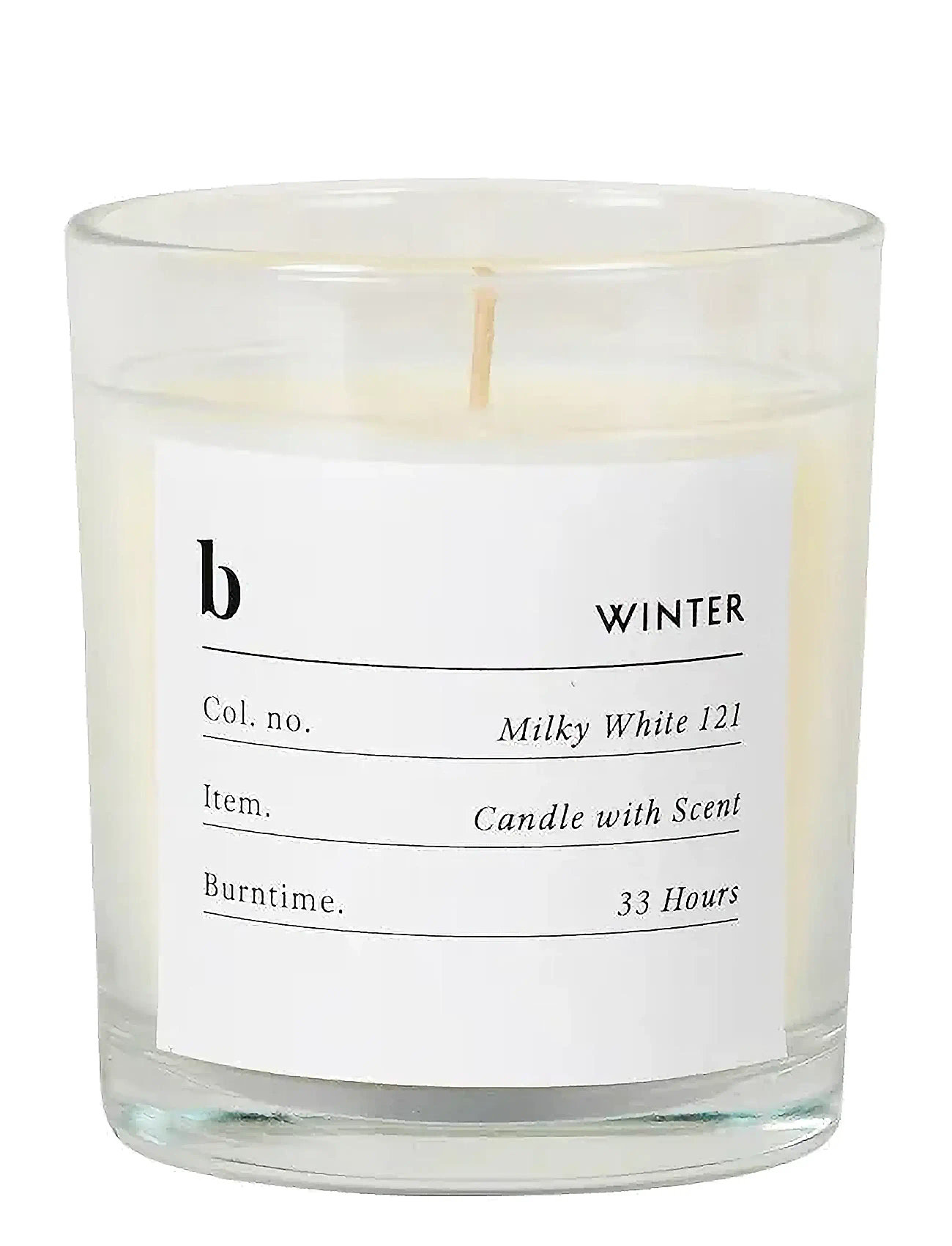 BROSTE COPENHAGEN Sense Scented Candle Cream - Ø 7.4 CM - Unisex