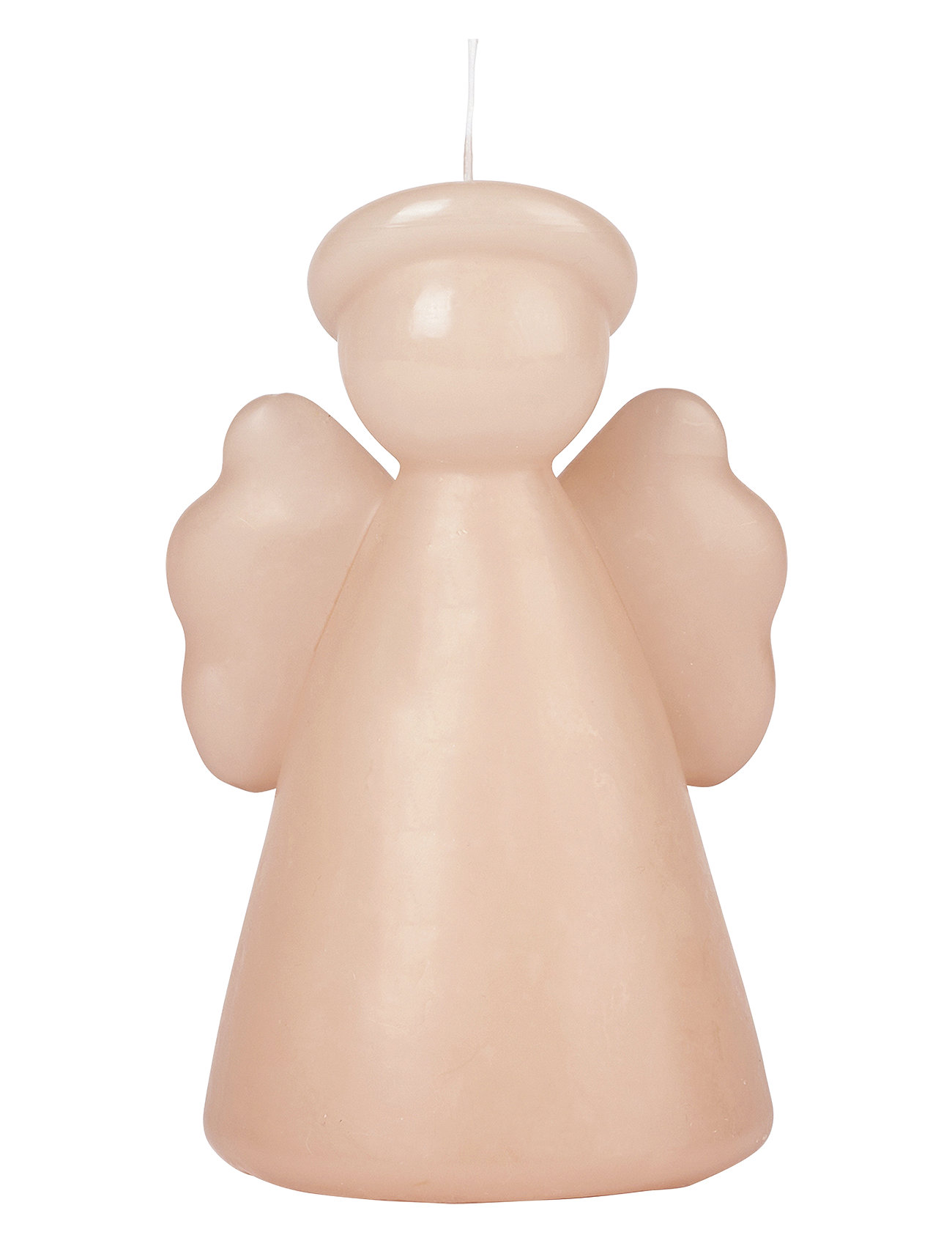 Angel Sculpture Candle Pink Broste Copenhagen