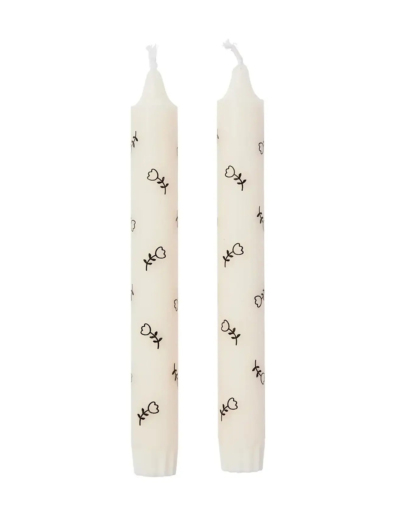 Broste Copenhagen Mai Taper Candle, H19 cm, Cream, Lysestager & Lanterner > Lysestager, Unisex