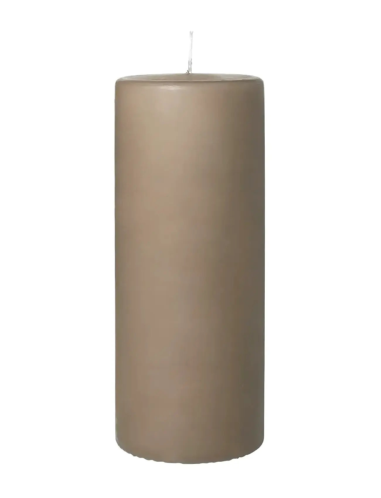 BROSTE COPENHAGEN Church Pillar Candle Beige - H:25CM - Unisex