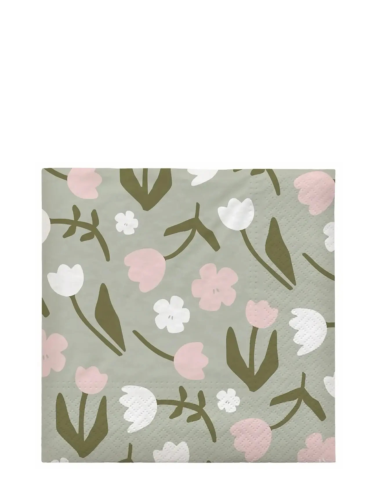 Broste Copenhagen Rosita Paper Napkin, L 33 cm, Multi/patterned, Servietter > Papirservietter, Unisex