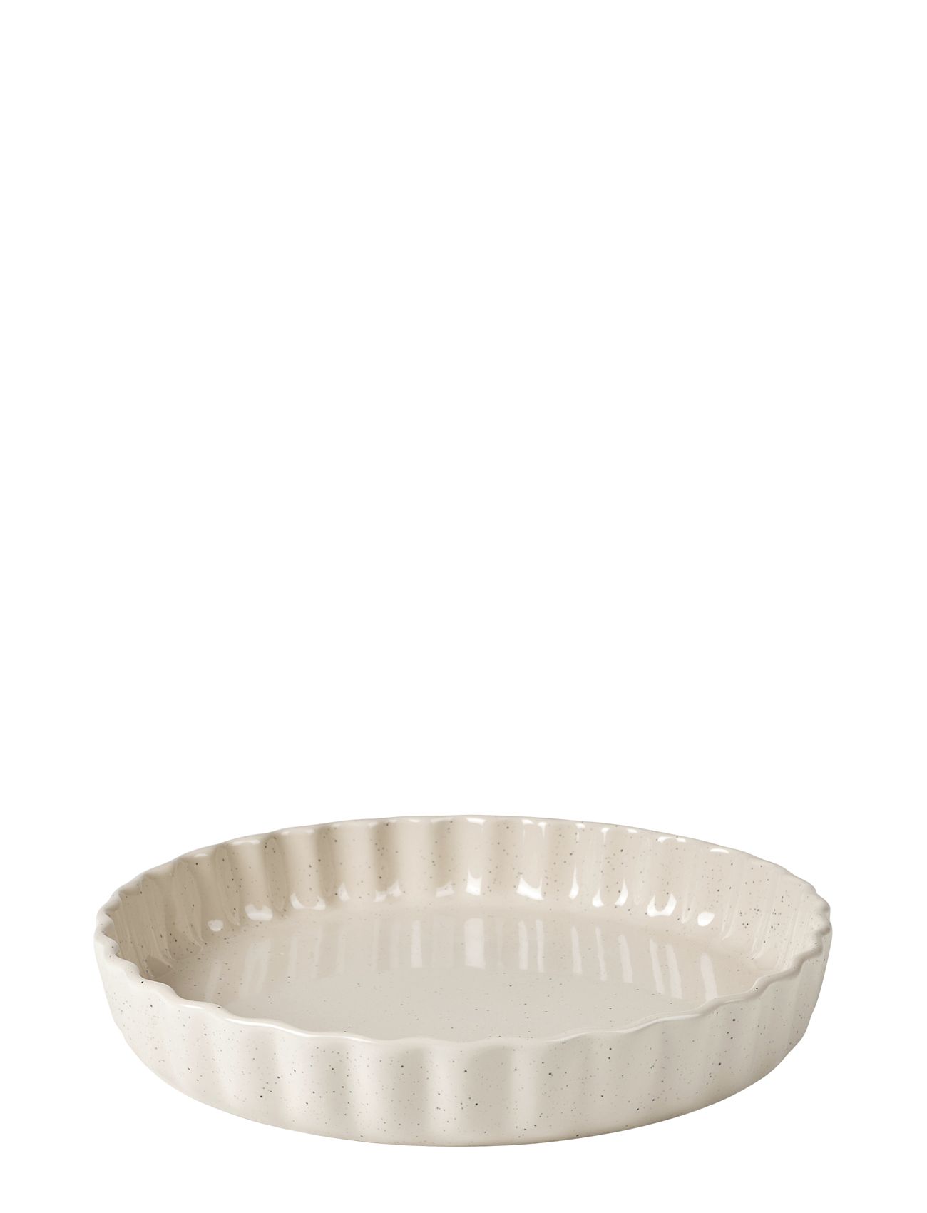 BROSTE COPENHAGEN Vig Ovnfast Tærtefad Beige - Ø 25 CM - Unisex