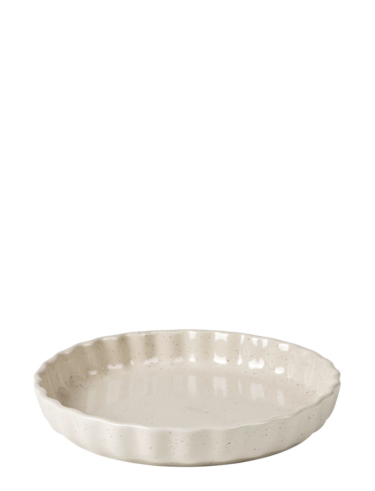 BROSTE COPENHAGEN Vig Ovnfast Tærtefad Beige - 20X4.5CM - Unisex