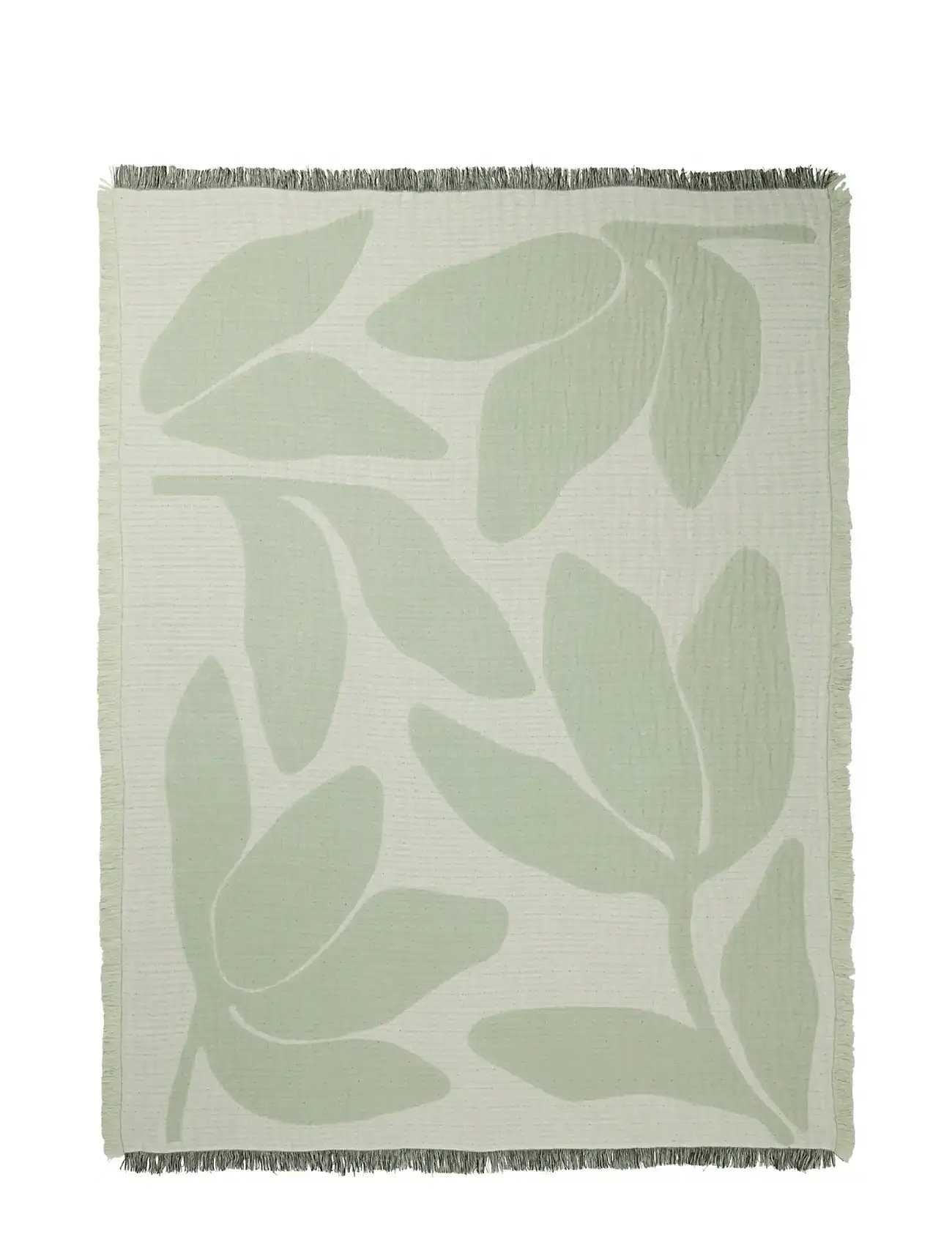 Broste Copenhagen Herbert Throw, L 180 cm, Green, Puder & Tæpper > Tæpper & Plaider, Unisex