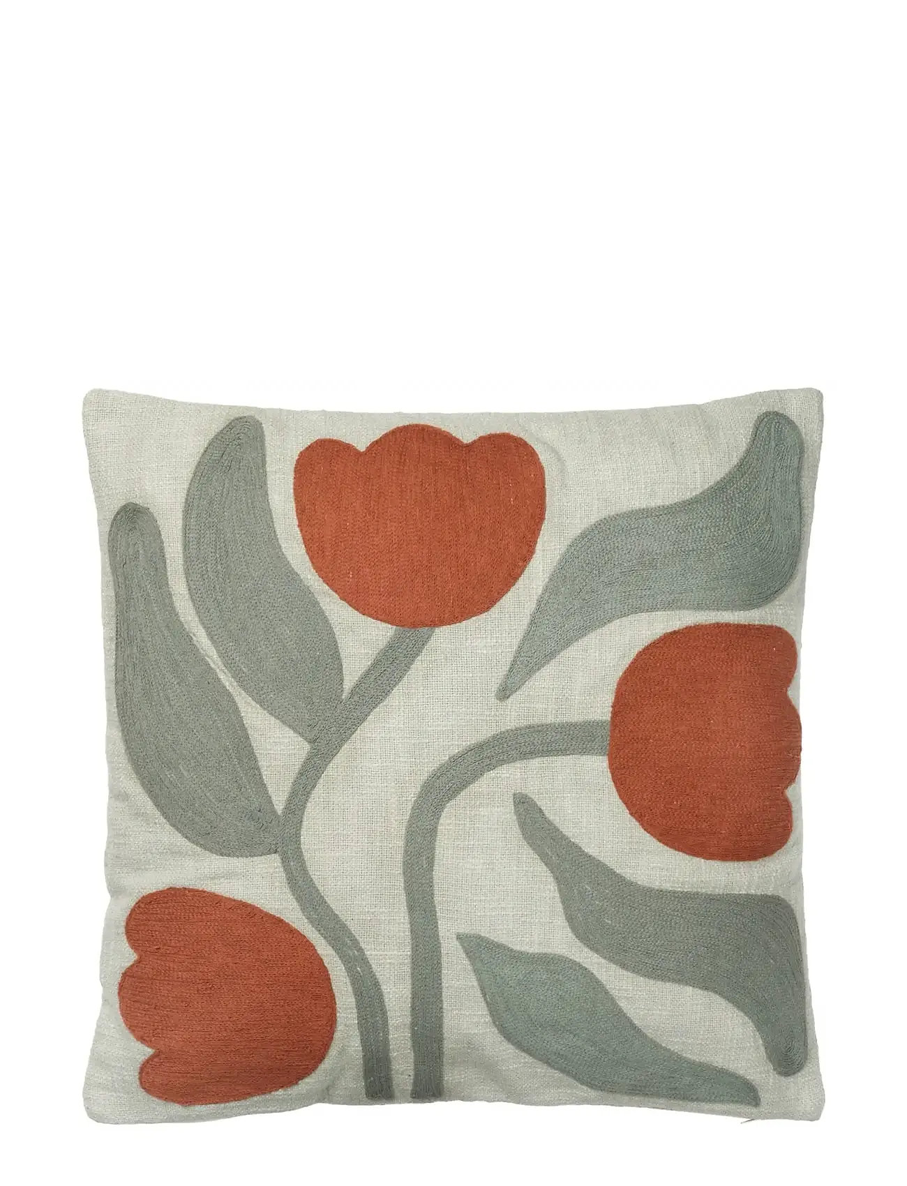 Broste Copenhagen Dora Cushion Cover, L 50 cm, Multi/patterned, Puder & Tæpper > Pudebetræk, Unisex