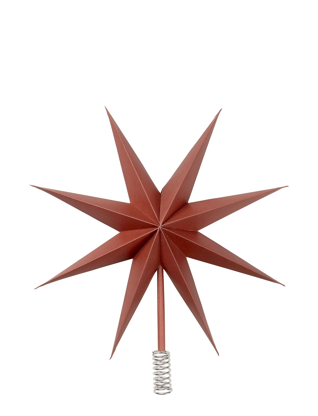 BROSTE COPENHAGEN Star Tree Topper Braun - Ø 30 CM - Unisex