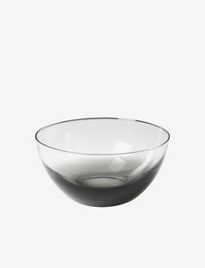 Bowl Smoke - frukostskålar - clear/grey
