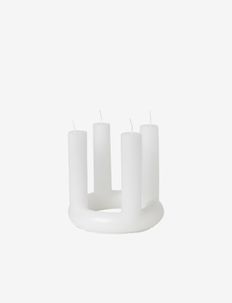 FIGURE CANDLE 'LUCILLE' - advent candles - pure white