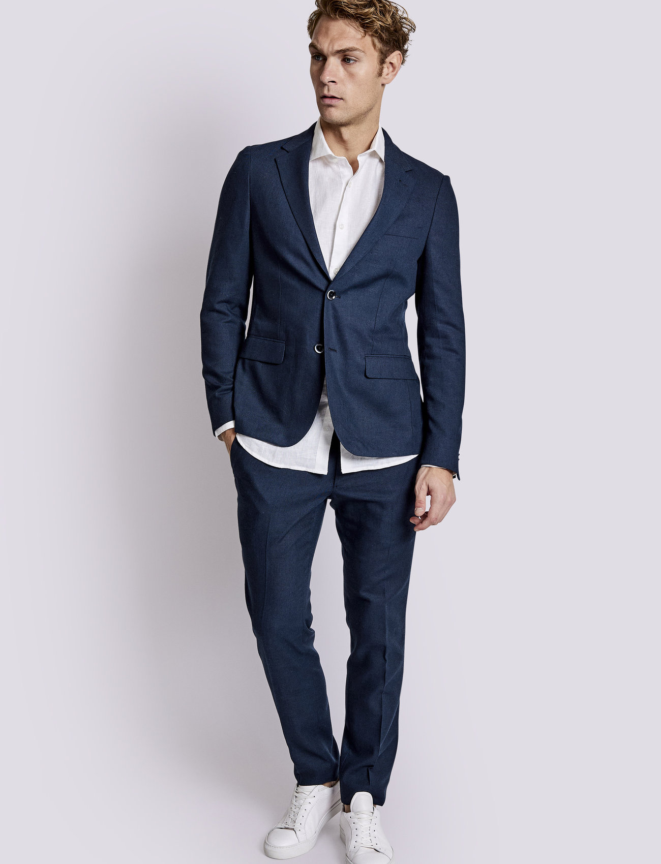 Banyan propel Hover Bruun & Stengade Bs Prato Slim Fit Suit Pants - Habitbukser - Boozt.com