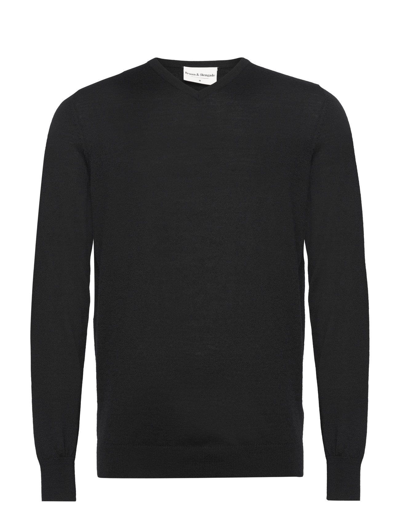 Bs Jenkins Regular Fit Knitwear Black Bruun & Stengade