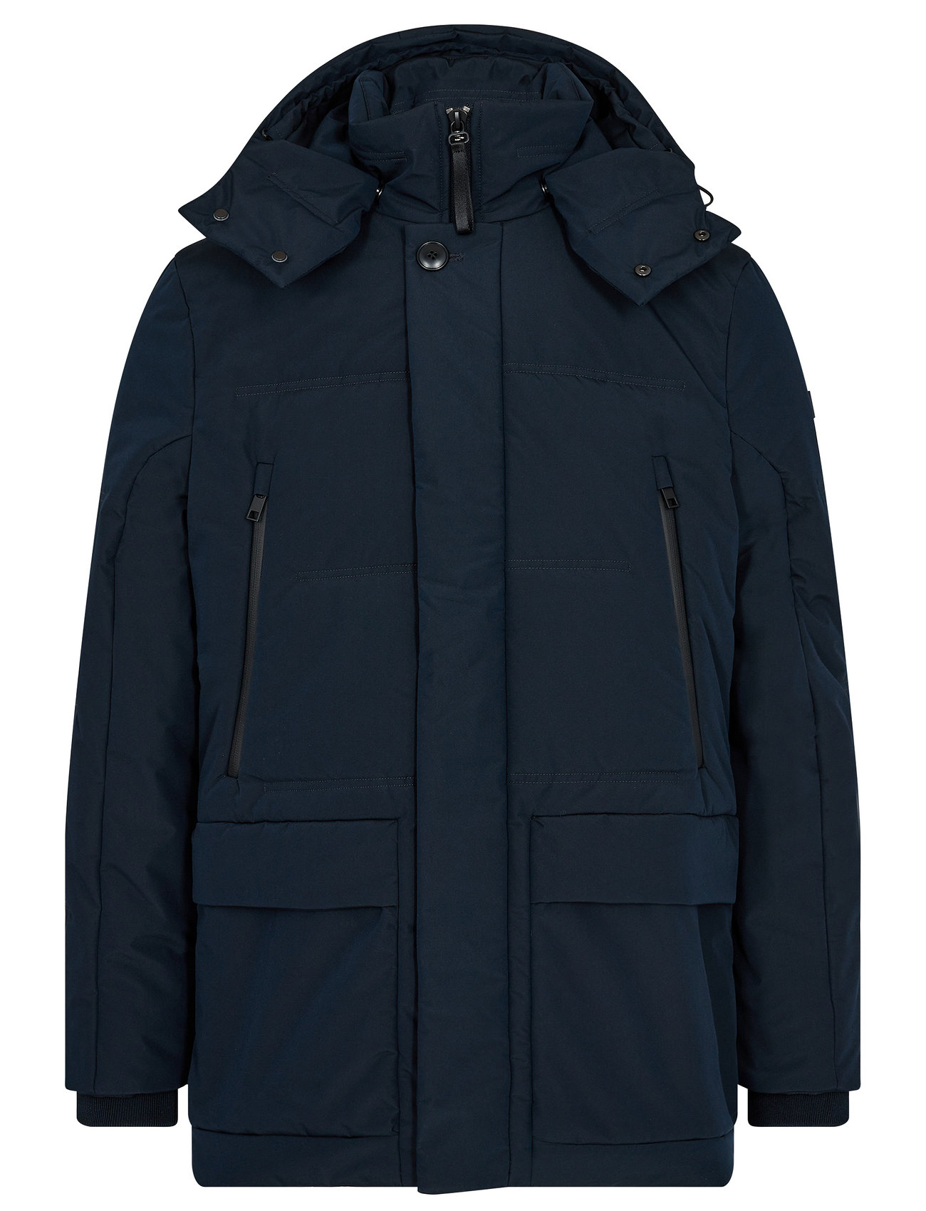 Bs Henderson Regular Fit Jacket Foret Jakke Navy Bruun & Stengade