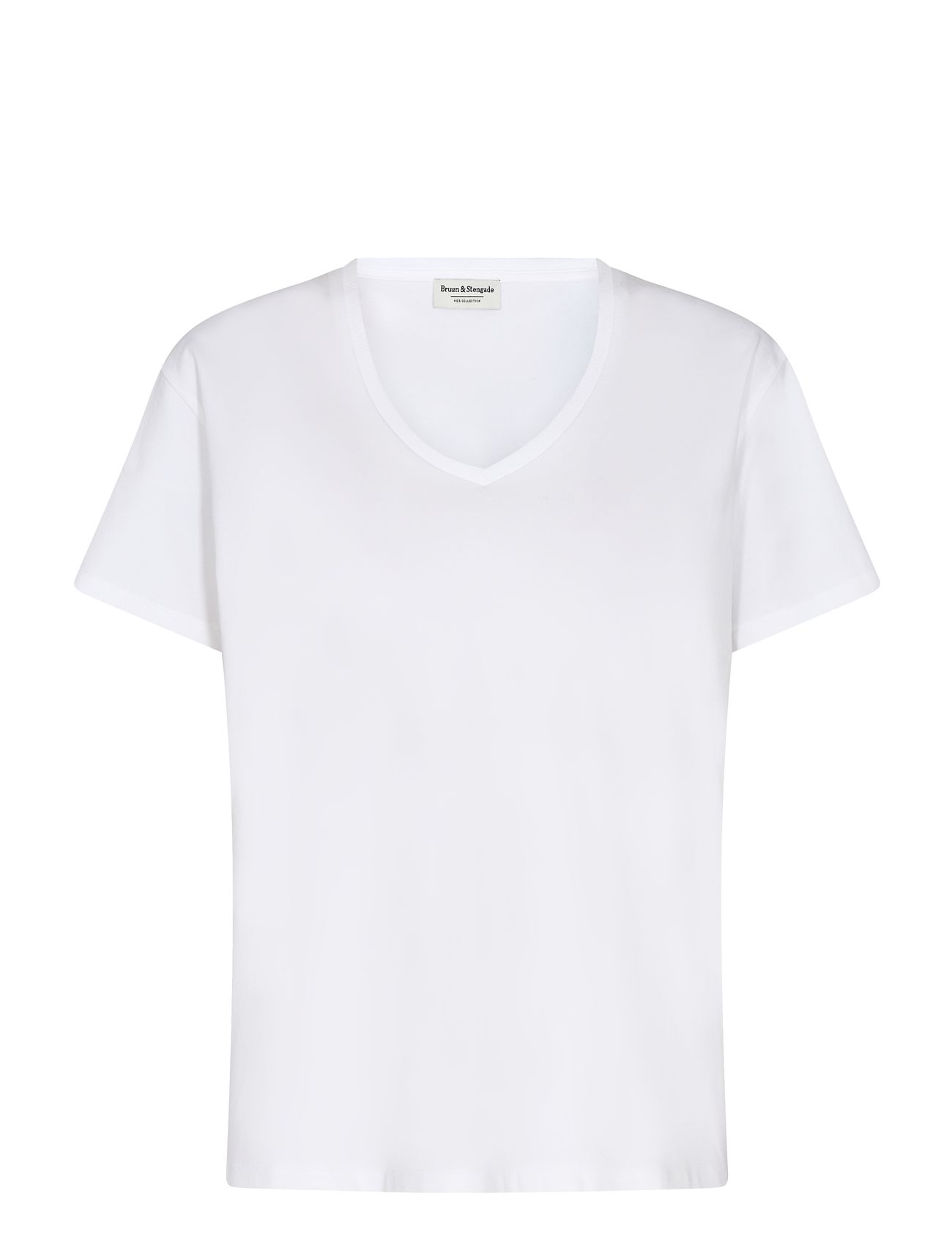 Bs Adrianne Regular Fit T-Shirt Tops T-shirts & Tops Short-sleeved White Bruun & Stengade