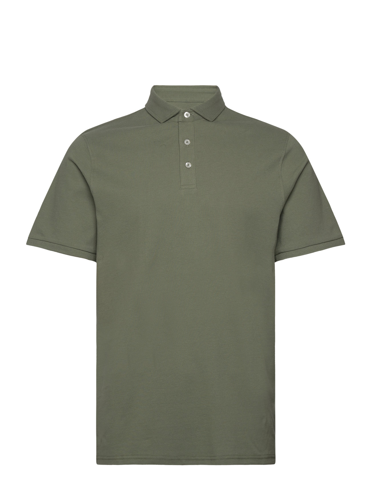 Bs Monir Regular Fit Polo Shirt Tops Polos Short-sleeved Green Bruun & Stengade