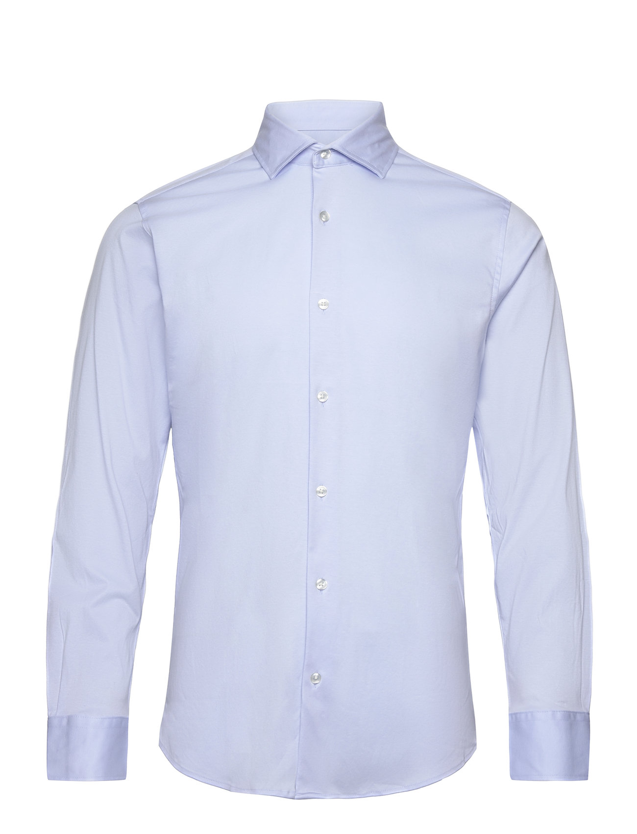 Bs Rice Slim Fit Shirt Tops Shirts Business Blue Bruun & Stengade