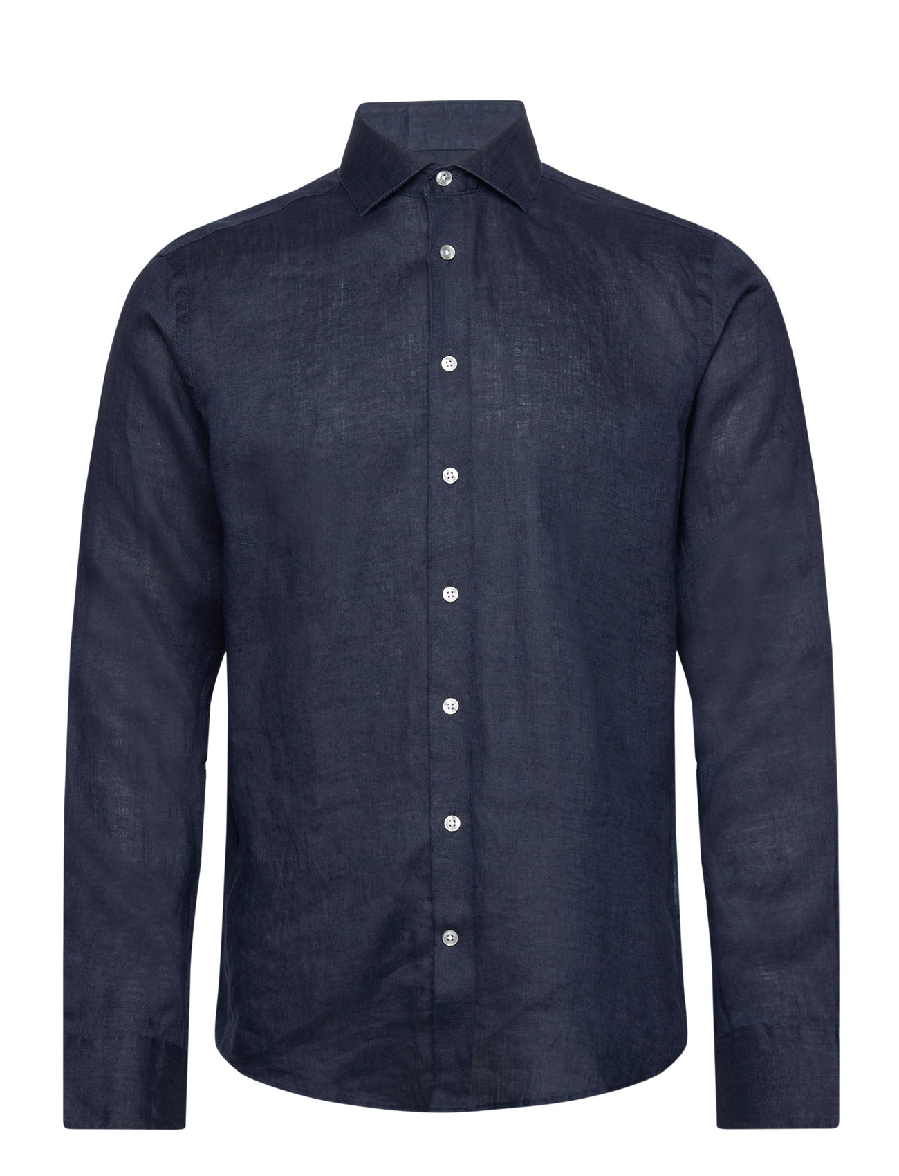 Bs Perth Casual Slim Fit Shirt Navy Bruun & Stengade