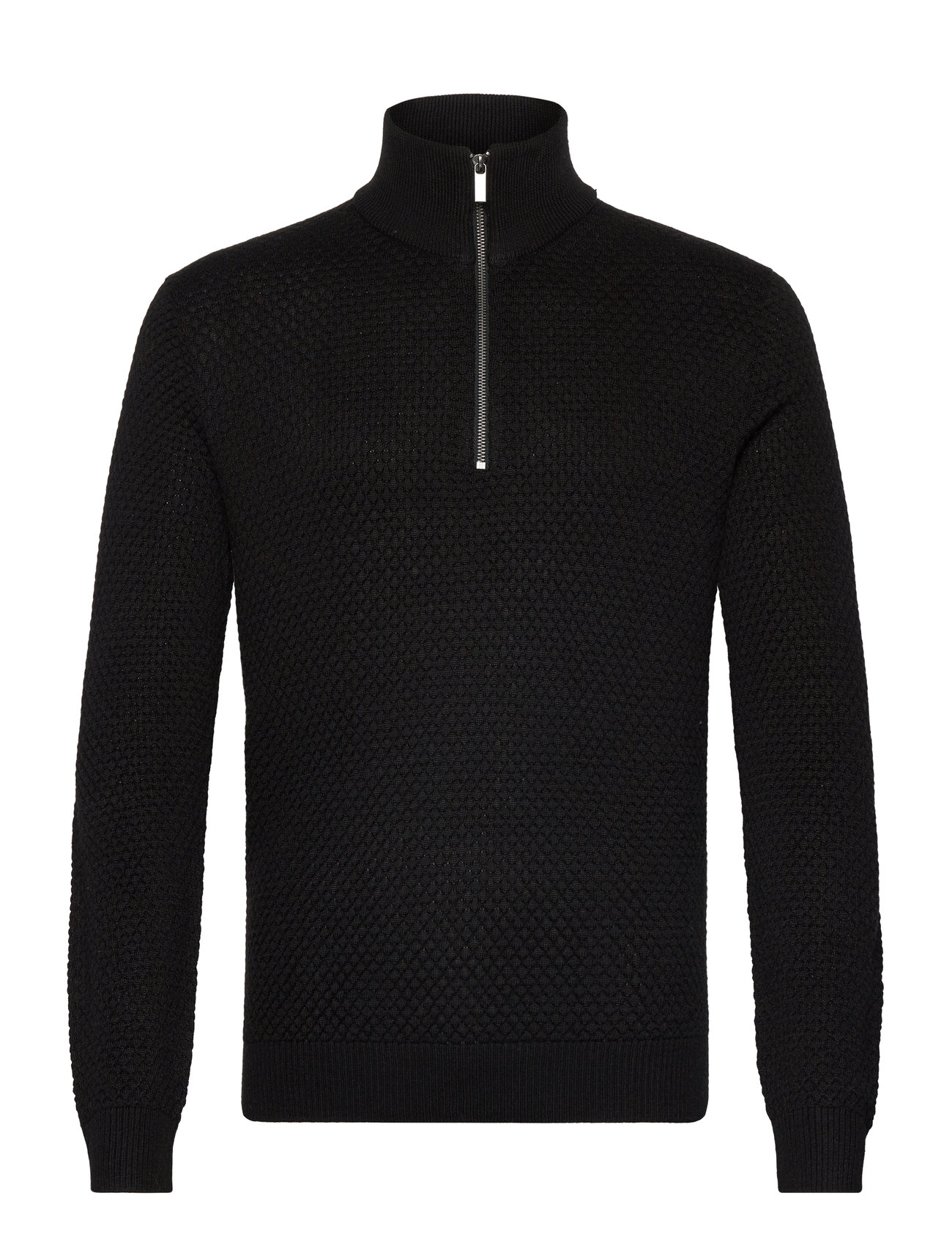 Bs Innes Regular Fit Knitwear Black Bruun & Stengade