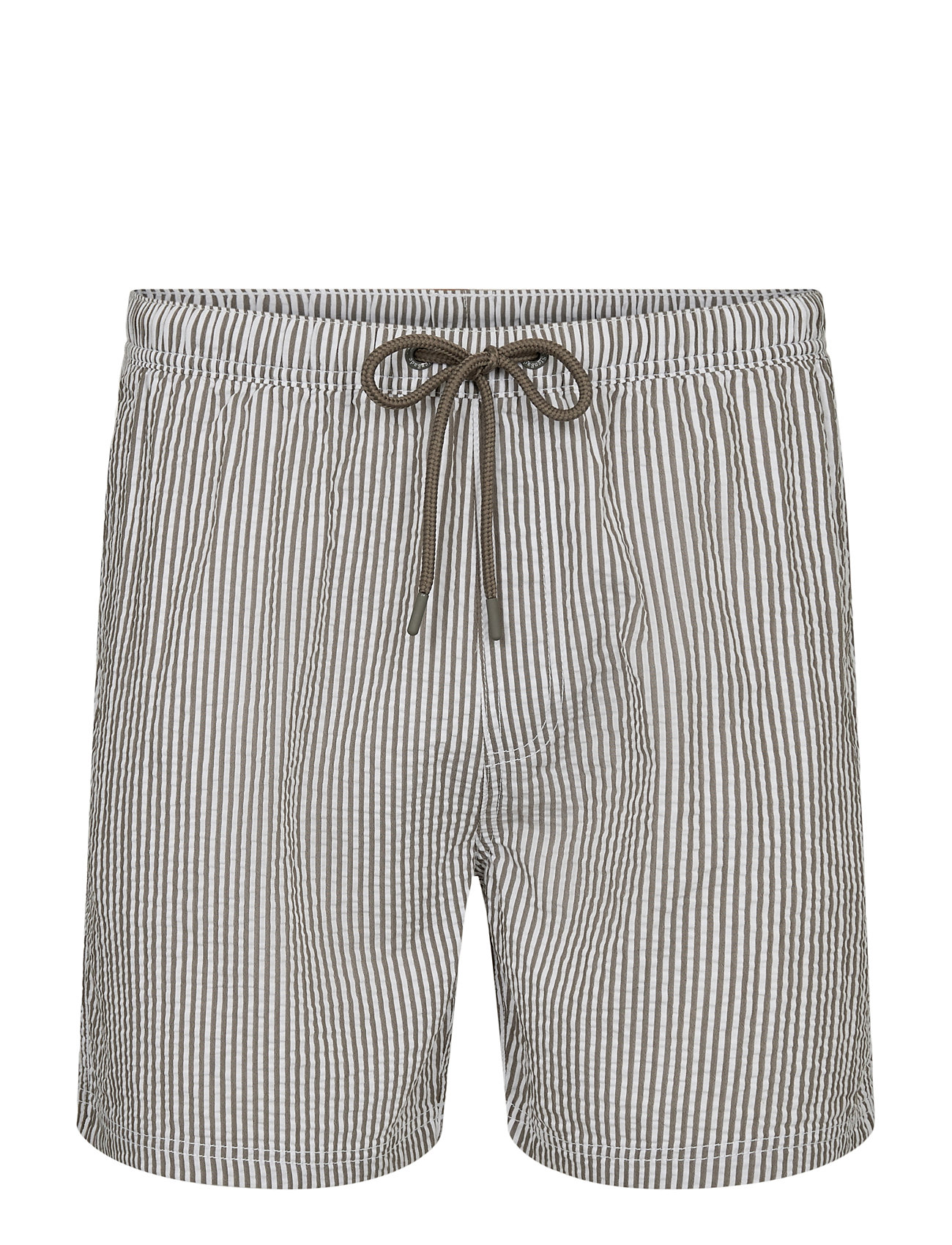 Bs Bahia Regular Fit Swim Shorts Badeshorts Khaki Green Bruun & Stengade