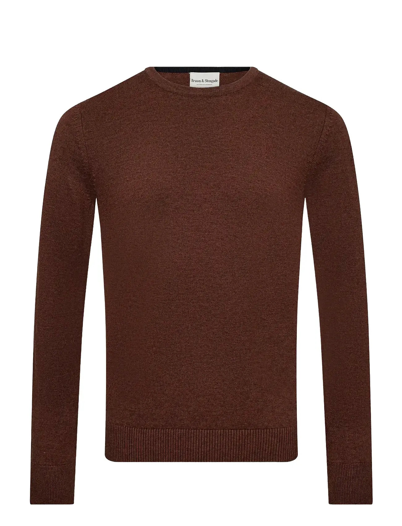 BRUUN & STENGADE Bs Jupiter Regular Fit Strickwaren Braun - XXL - Herren