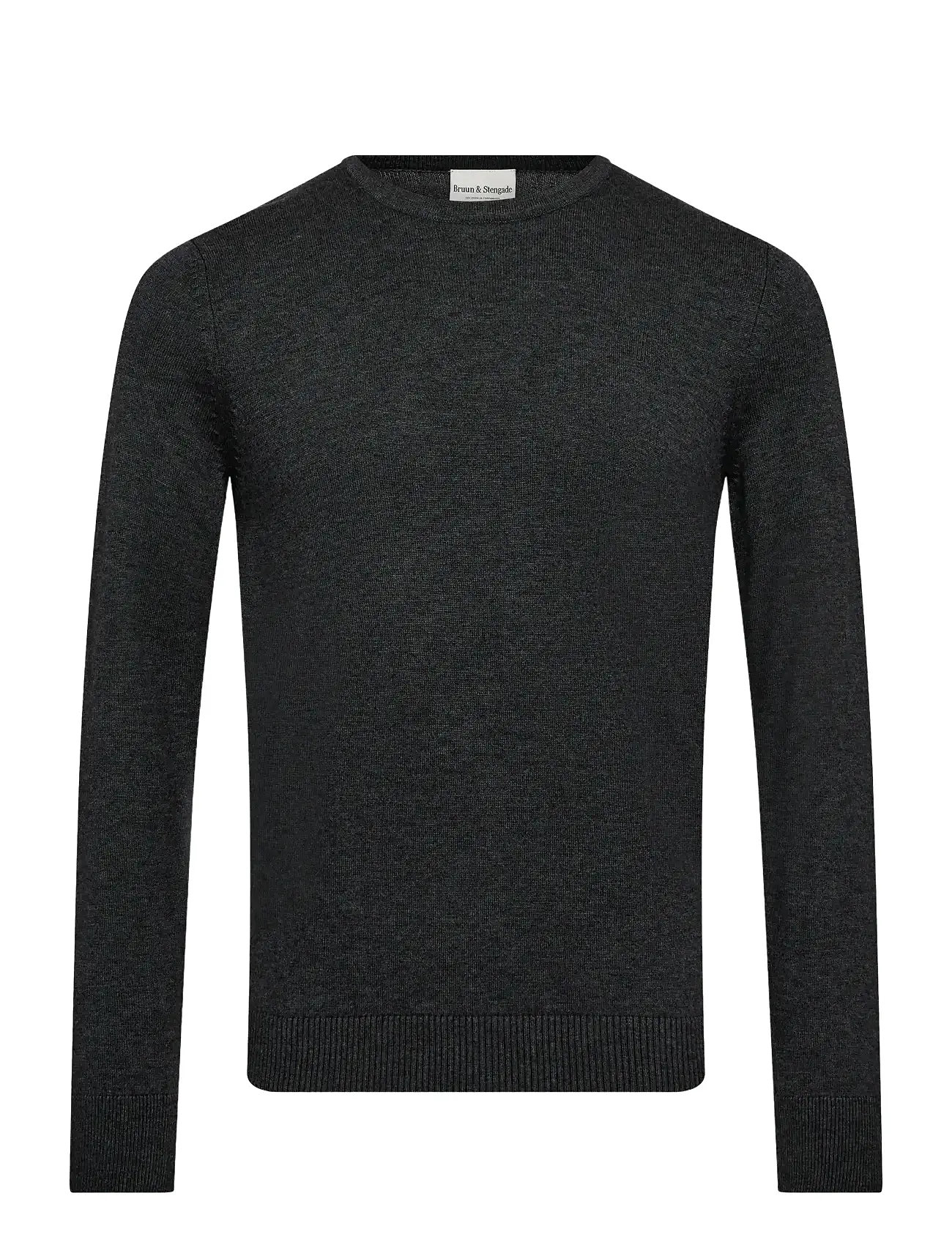 BRUUN & STENGADE Bs Jupiter Regular Fit Strickwaren Grau - M - Herren
