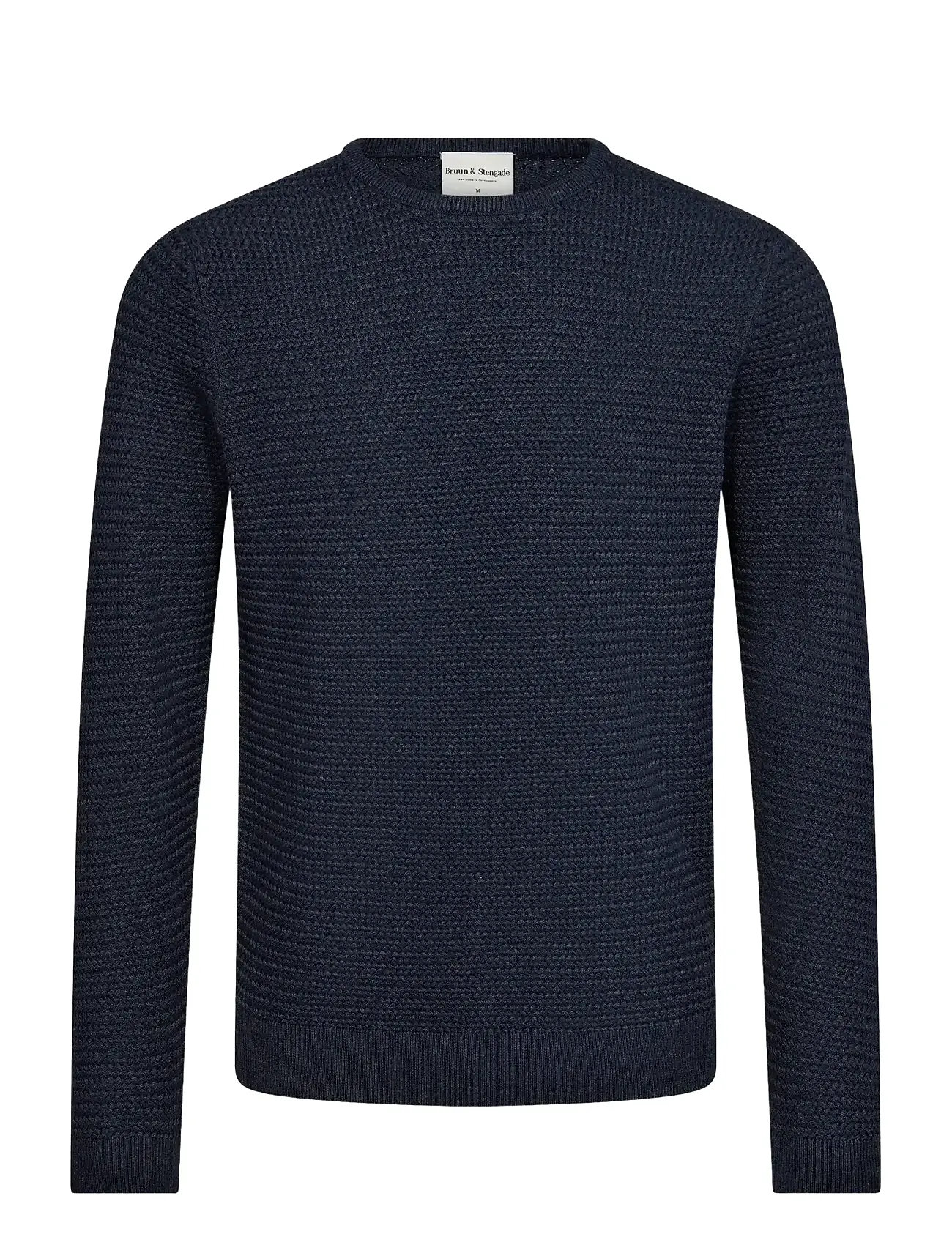 BRUUN & STENGADE Bs Arnlaug Regular Fit Strickwaren Navy - S - Herren