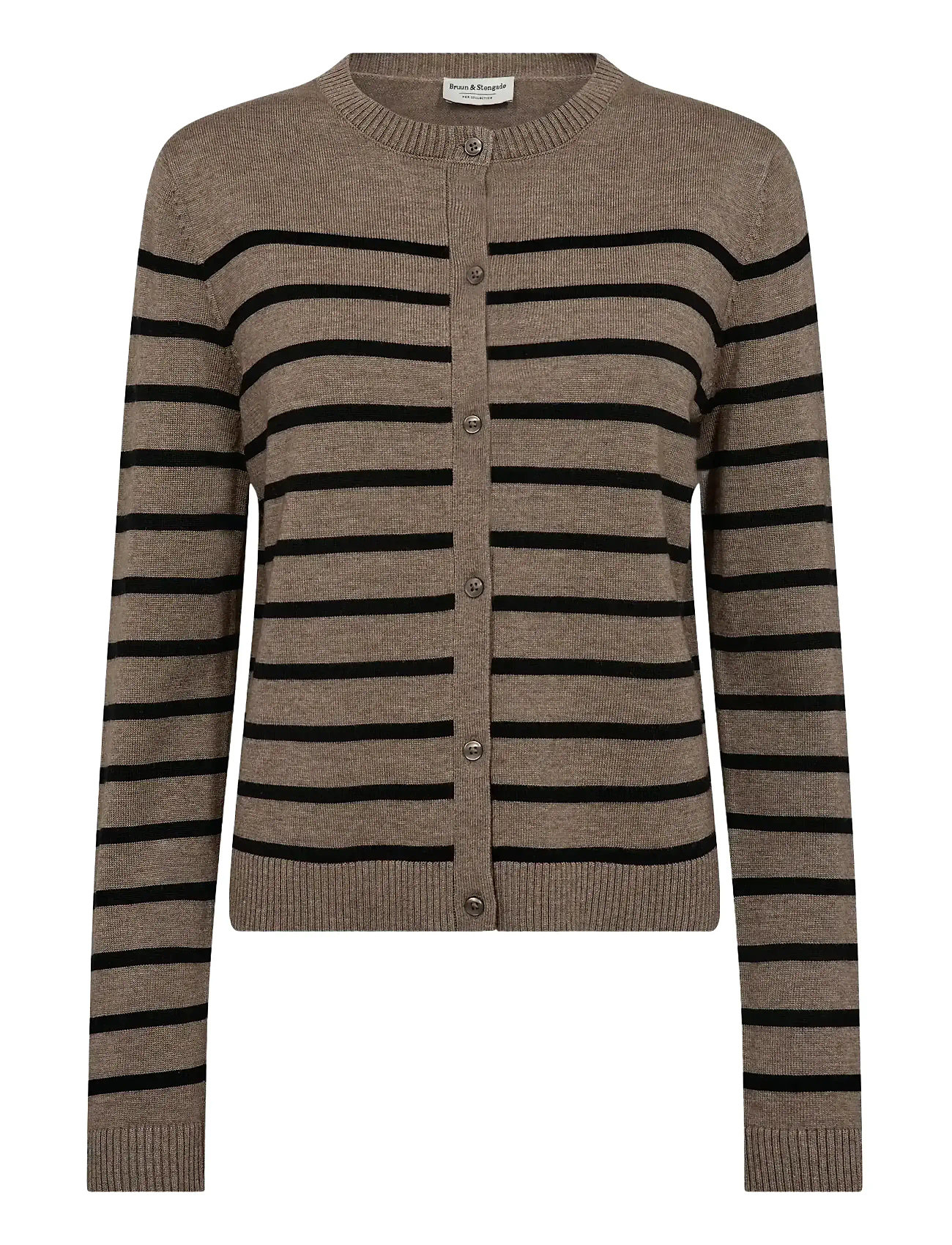 BRUUN & STENGADE Bs Kjersti Regular Fit Strickwaren Braun - XXL - Damen