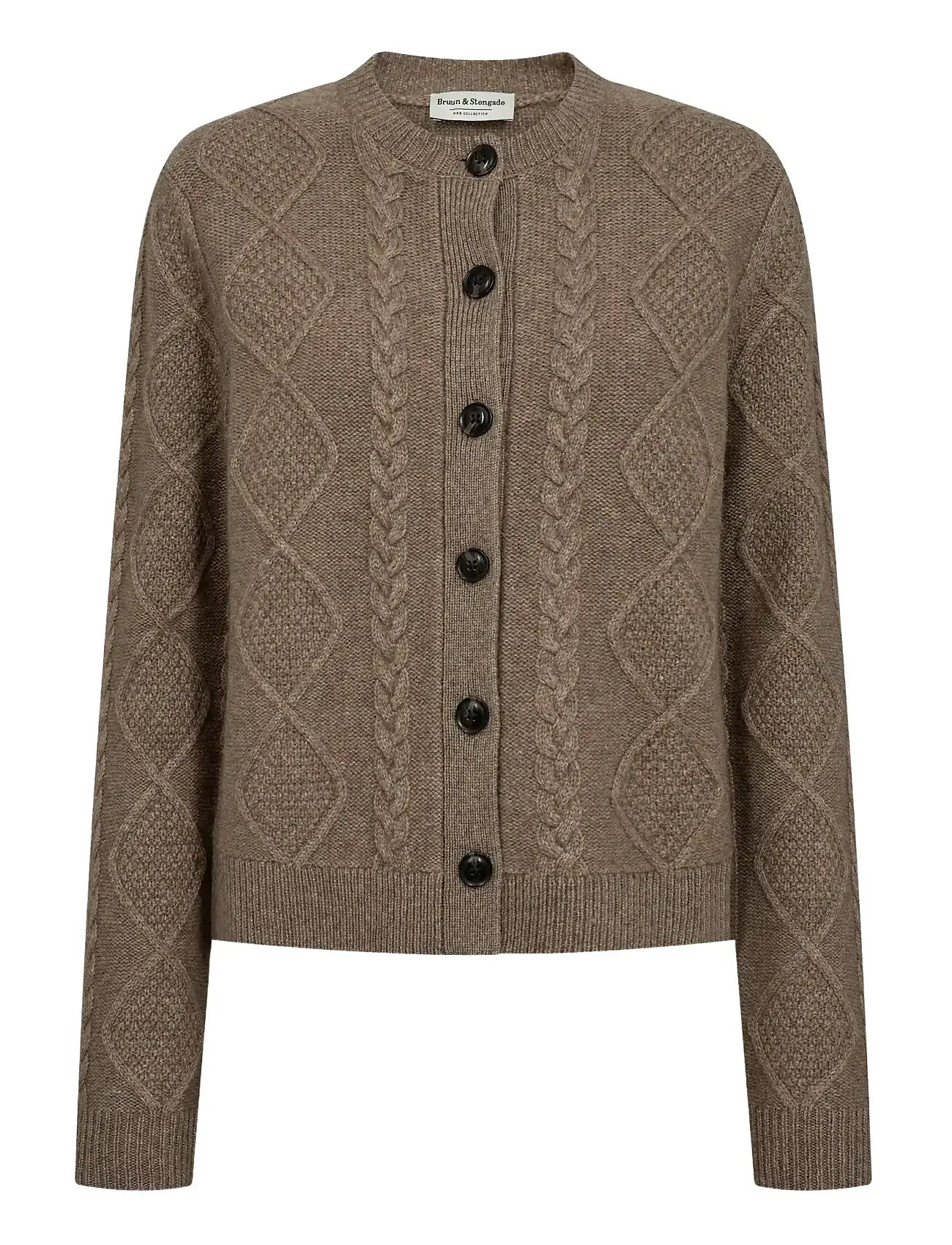BRUUN & STENGADE Bs Marita Regular Fit Strickwaren Braun - S - Damen