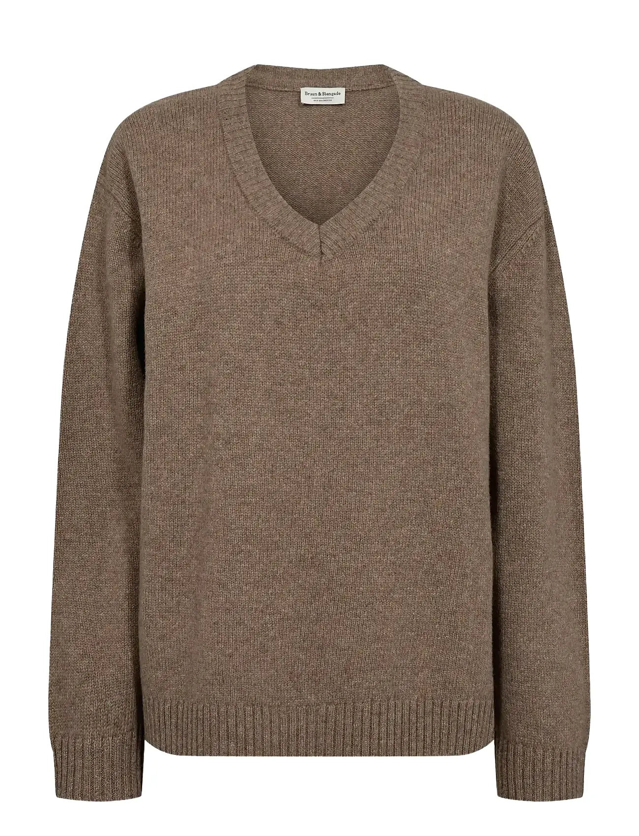 BRUUN & STENGADE Bs Lina Regular Fit Strickwaren Braun - XL - Damen
