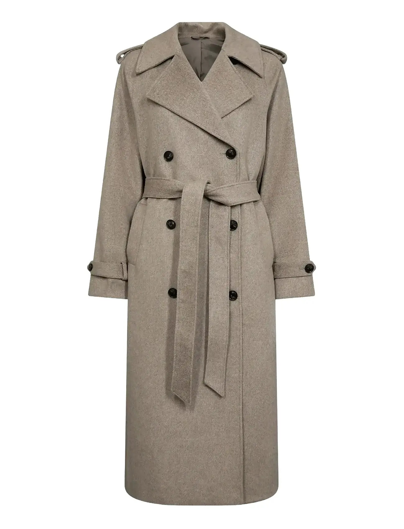 BRUUN & STENGADE Bs Kaylee Mantel Braun - 36 - Damen