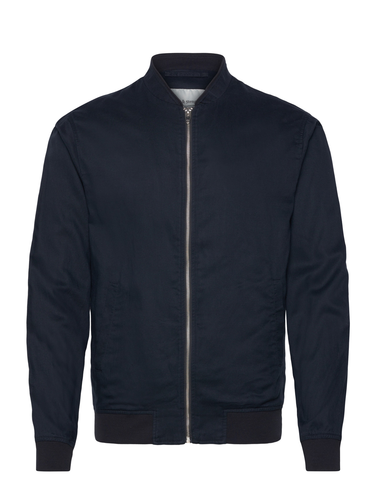 Bruun & Stengade Bs Izaro Regular Fit Jacket, XL, Navy, Jakker > Bomberjakker, Herre