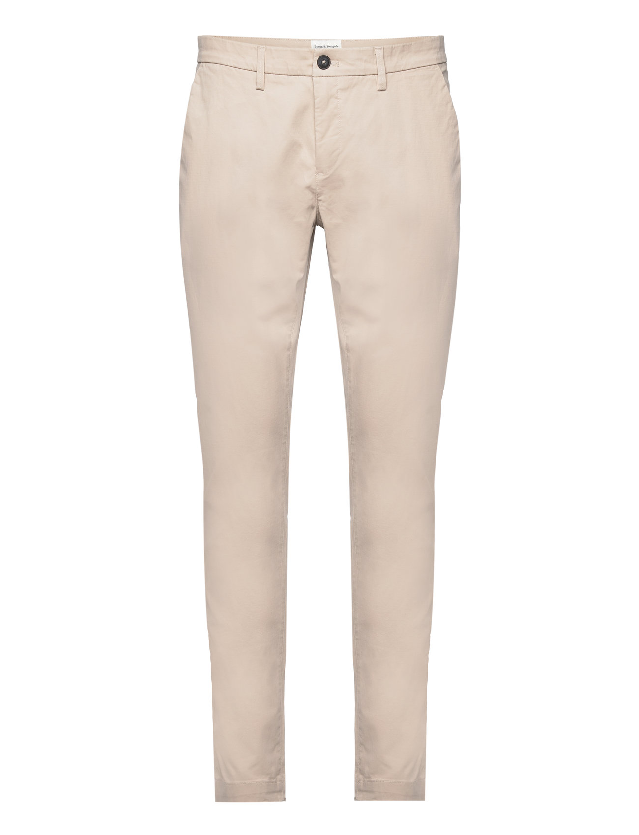 Bs Anton Slim Fit Chinos Bottoms Trousers Chinos Cream Bruun & Stengade