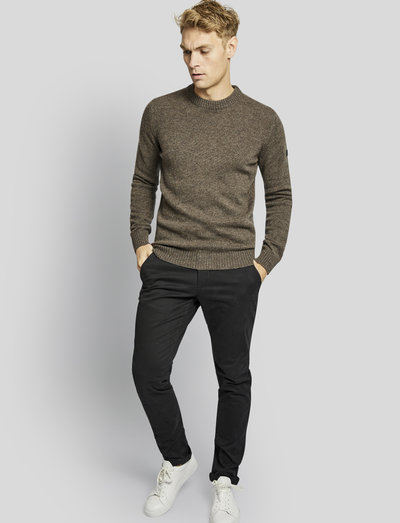 Bruun & Stengade Bs Hugo Regular Fit Knitwear - Knitted Round Necks ...