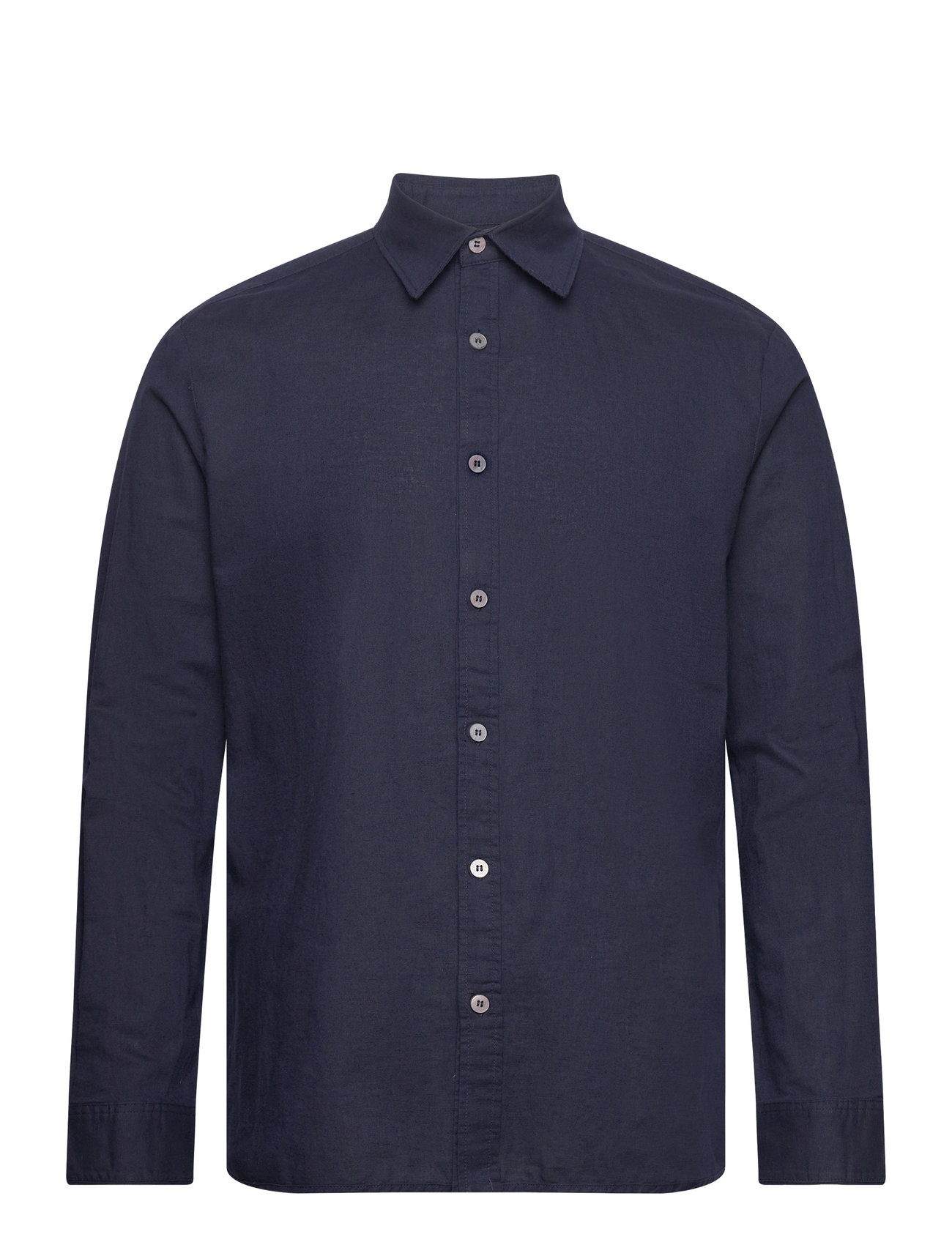 Linowbbgiil Ls Shirt Navy Bruuns Bazaar