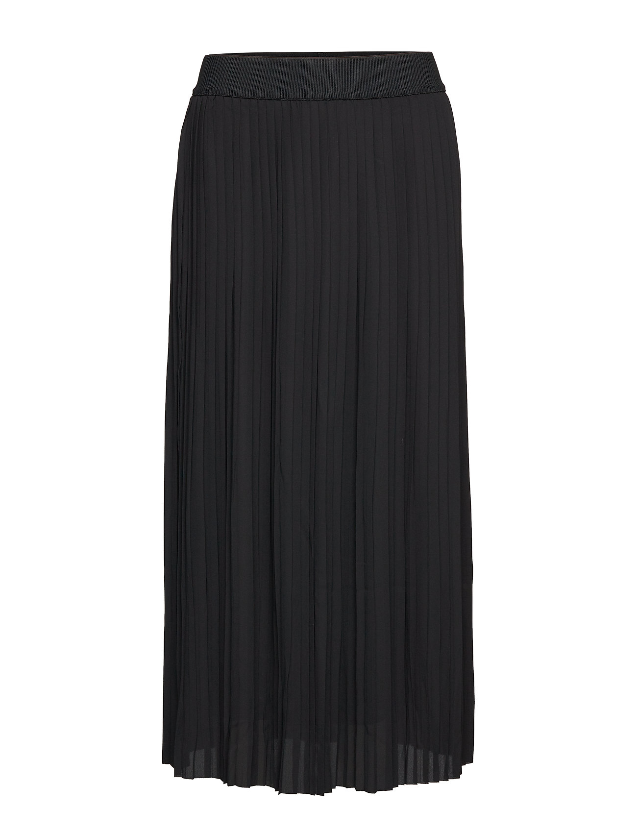 Petri Carmen Solid Skirt Lange Rok Zwart Bruuns Bazaar bruuns bazaar kopen in de aanbieding