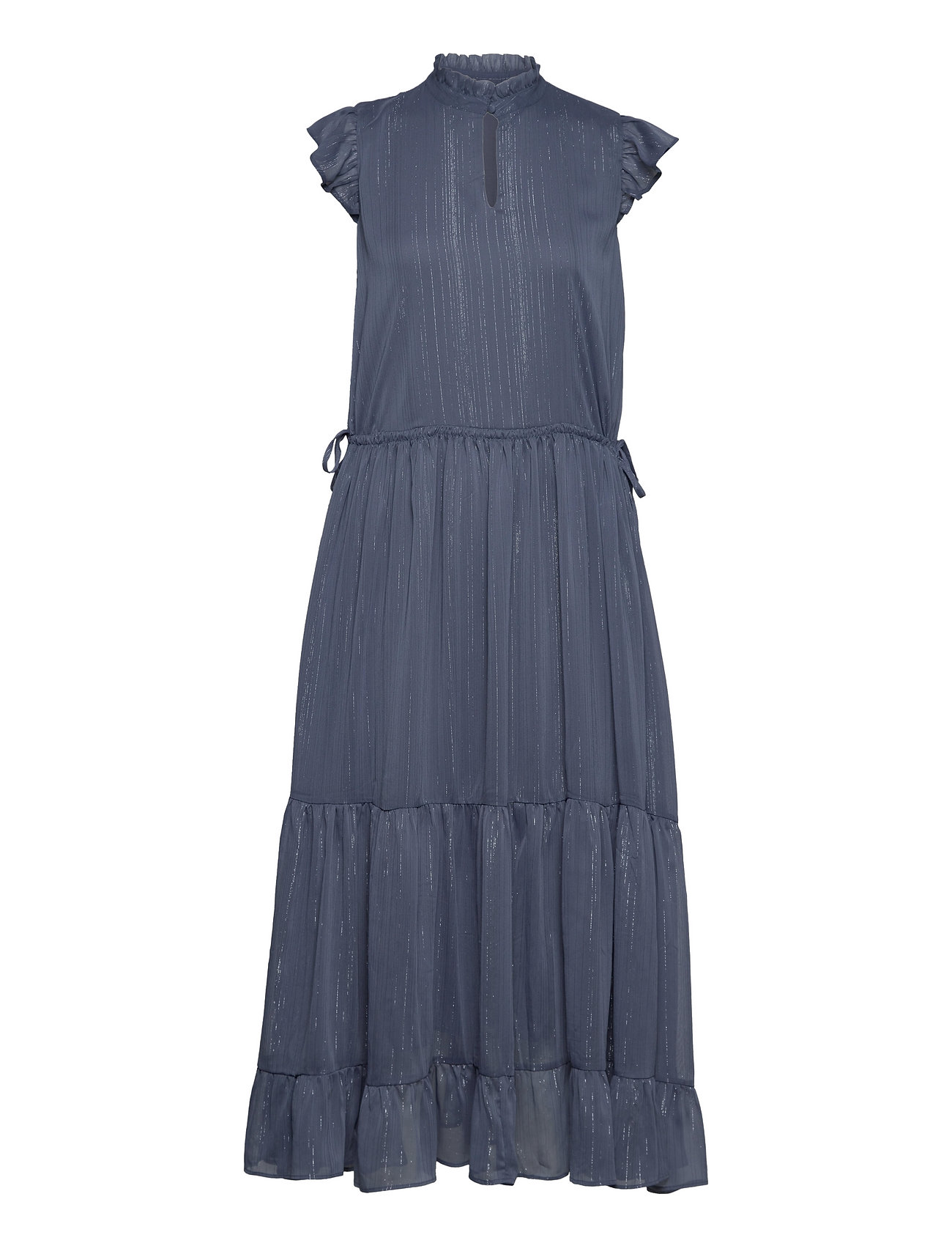 Senna Ofia Dress Knelang Kjole Navy Bruuns Bazaar