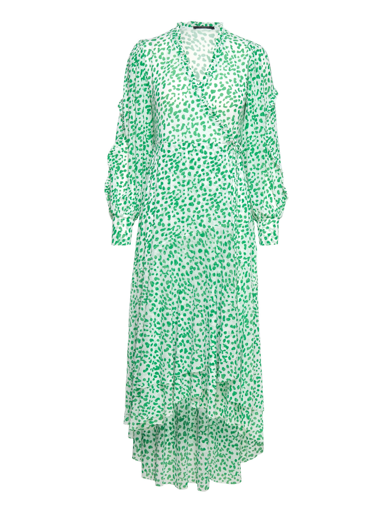Thorabbnorah Dress Knælang Kjole Green Bruuns Bazaar