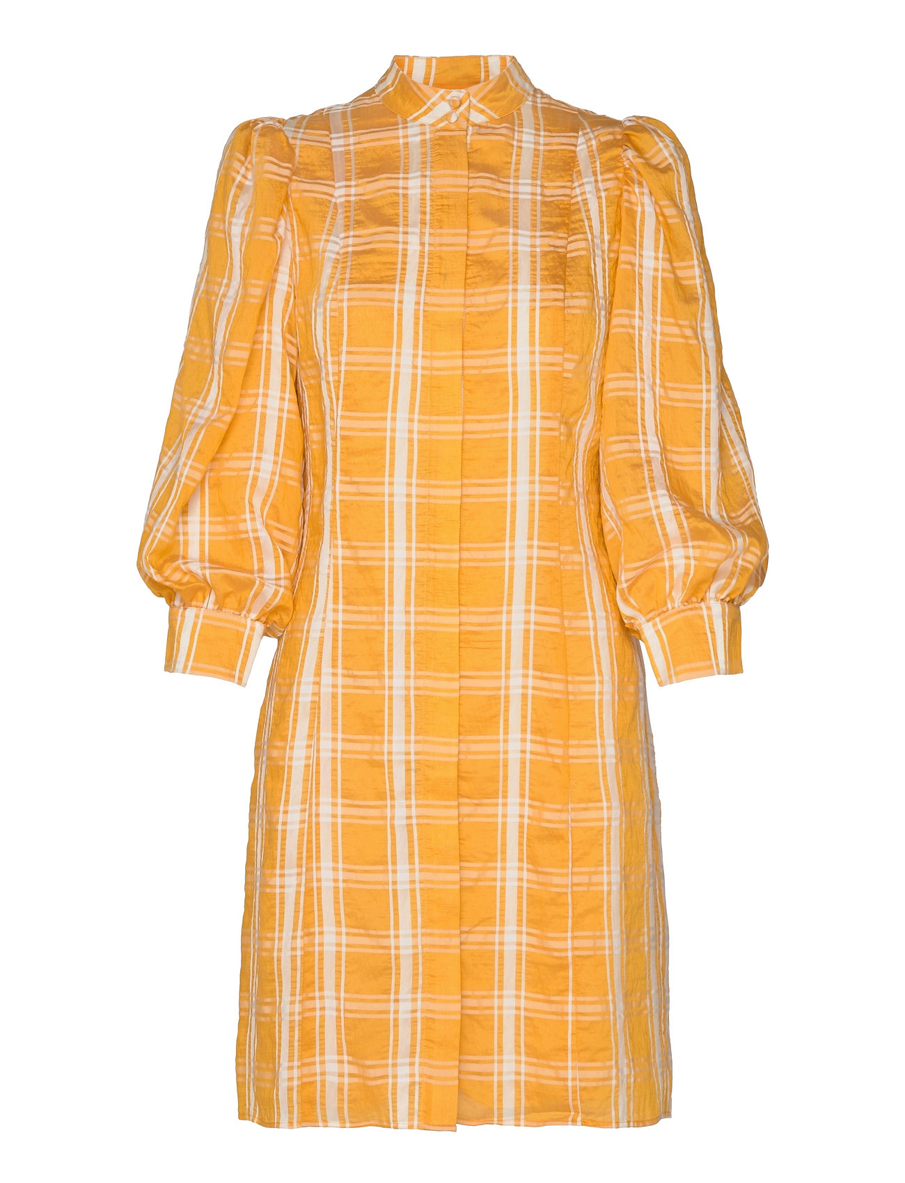 BRUUNS BAZAAR Camille Monique Kleid Orange - 34 - Damen