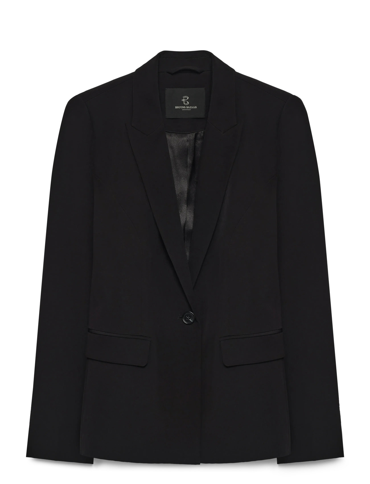 Bruuns Bazaar Rubysusbbalberte Blazer, 38, Black, Blazere > Enkeltradede Blazere, Dame